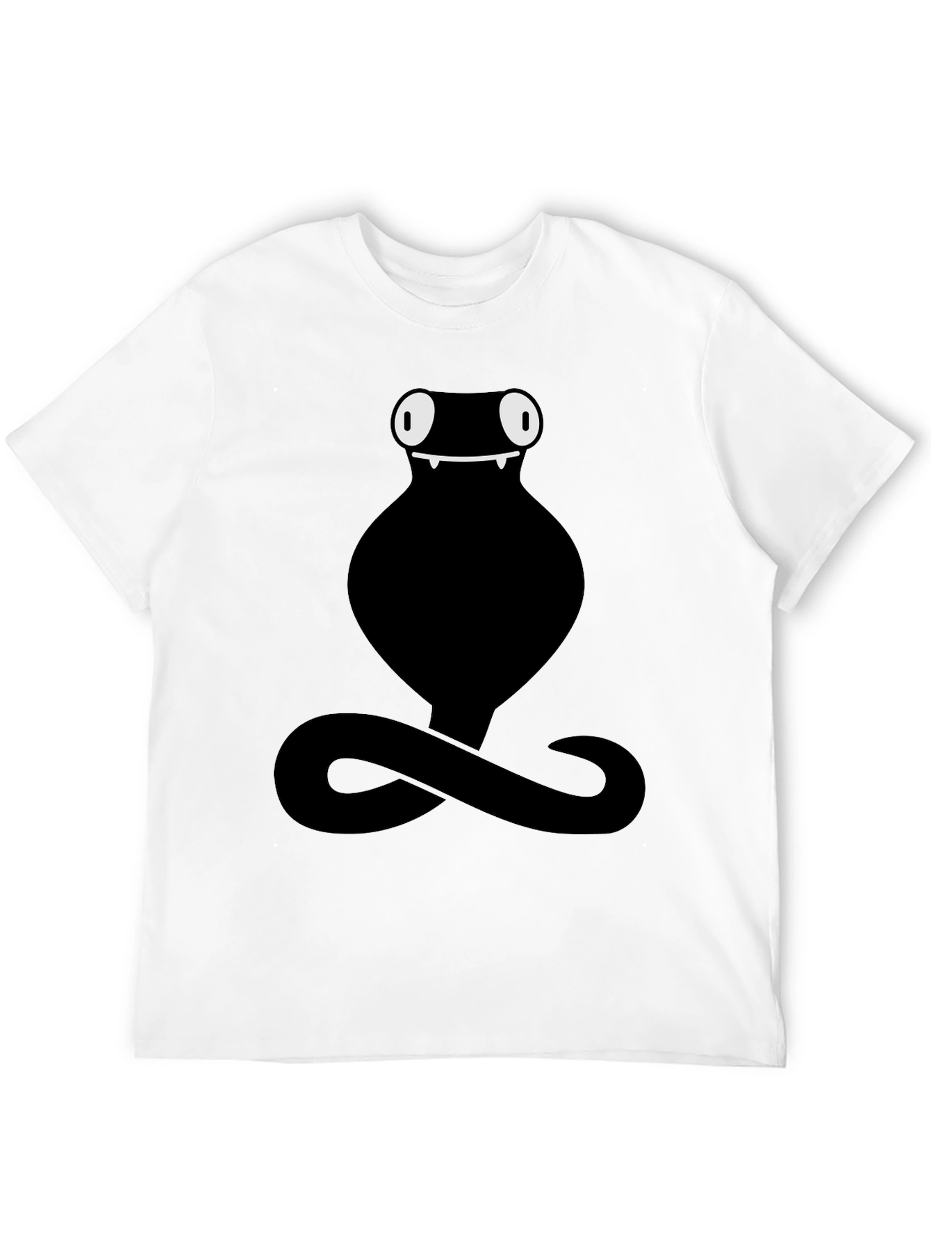 Black Snake Graphic Tee - Men's Cobra Design - 12