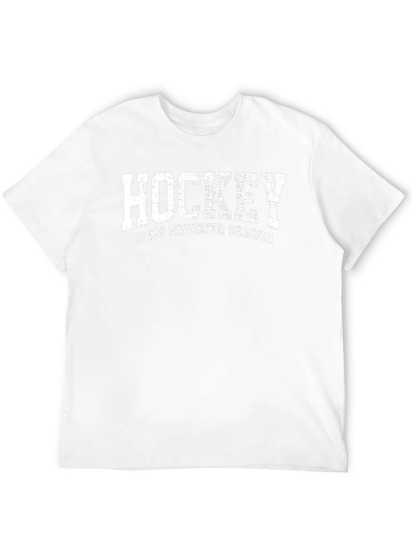 Black Hockey is My Favorite Season T-Shirt - Black view 12
