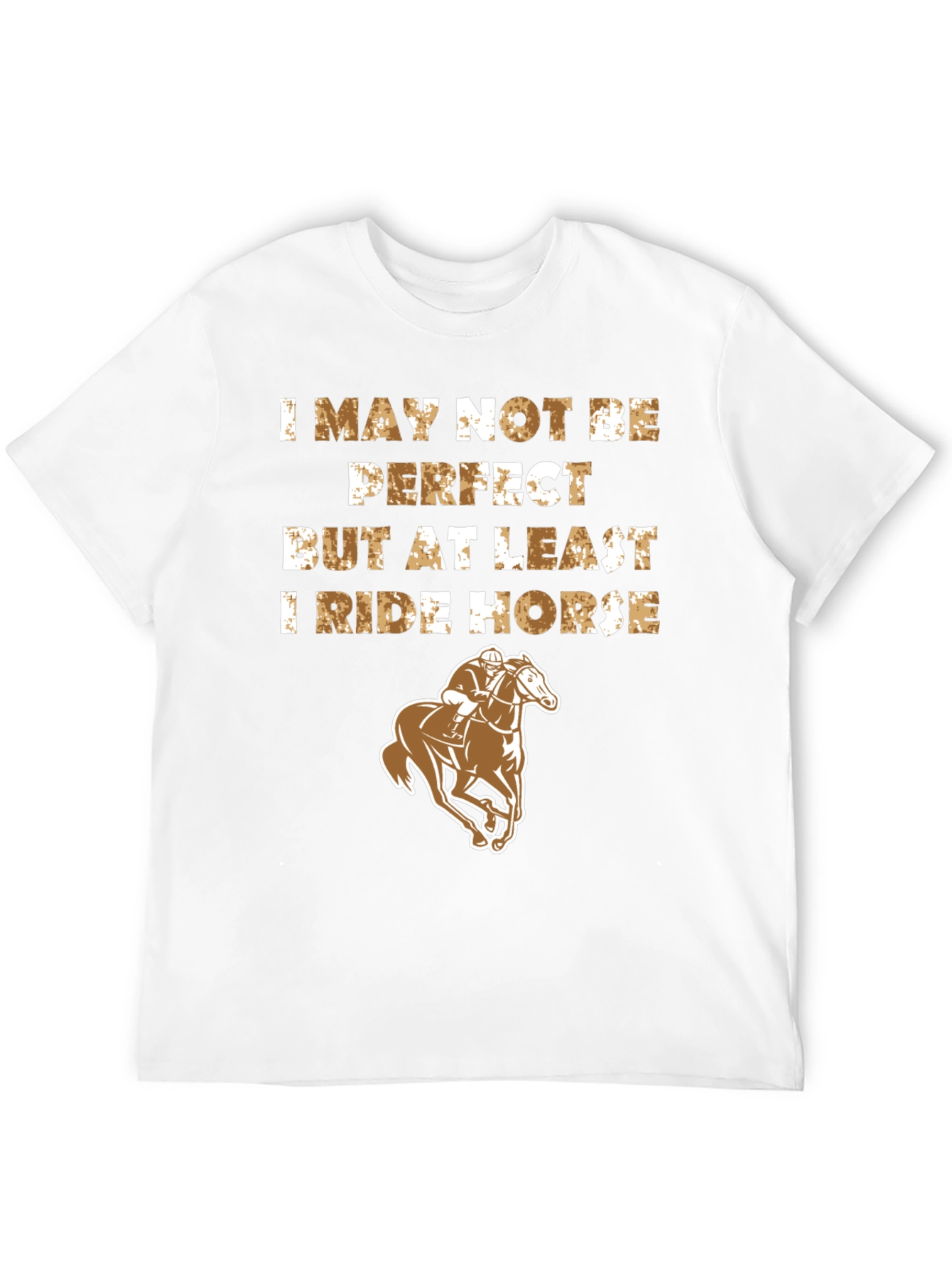 Black I Ride Horse Graphic Print Tee view 12