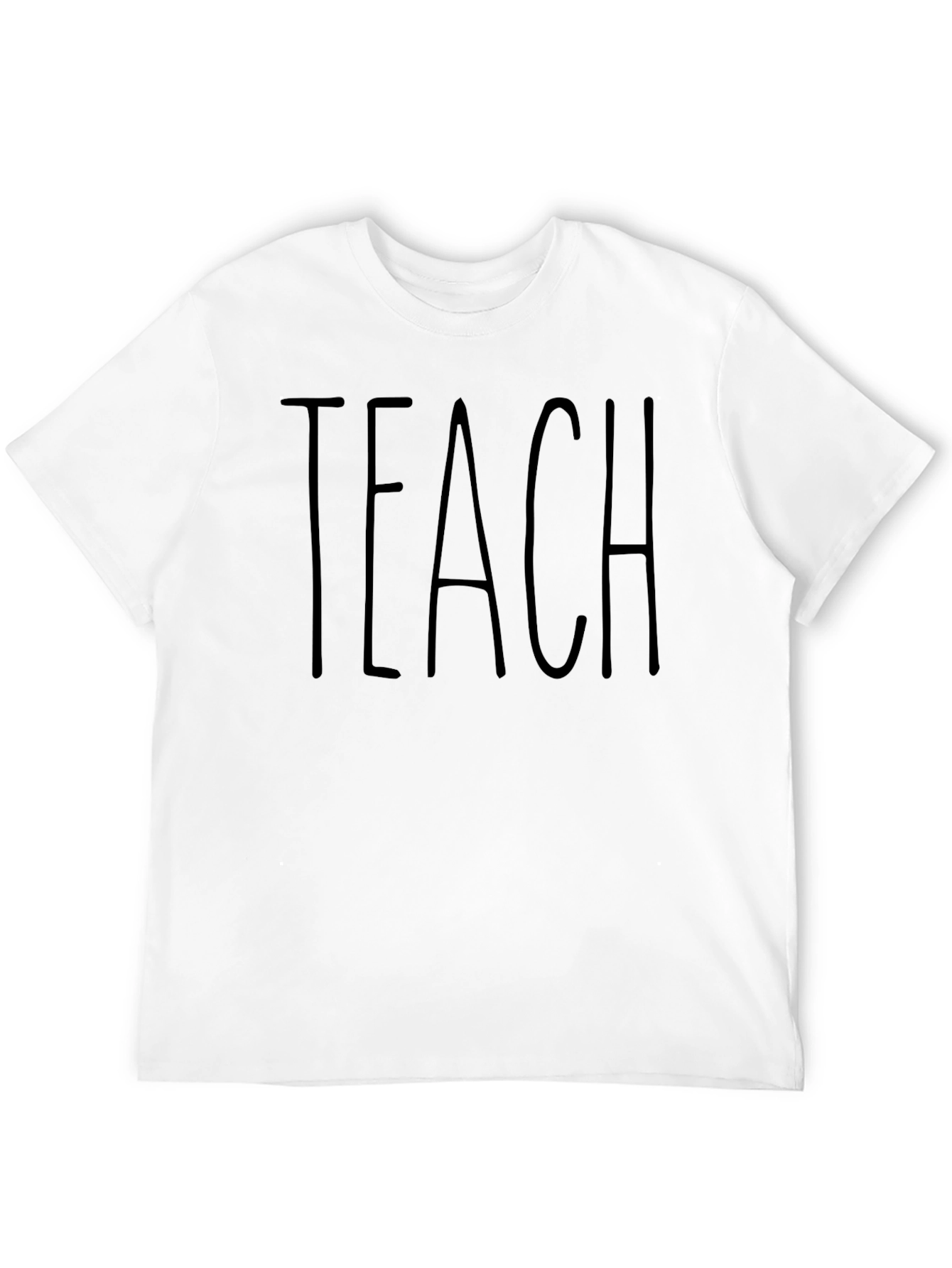 Black Black Teach T-Shirt - Teacher Appreciation view 12