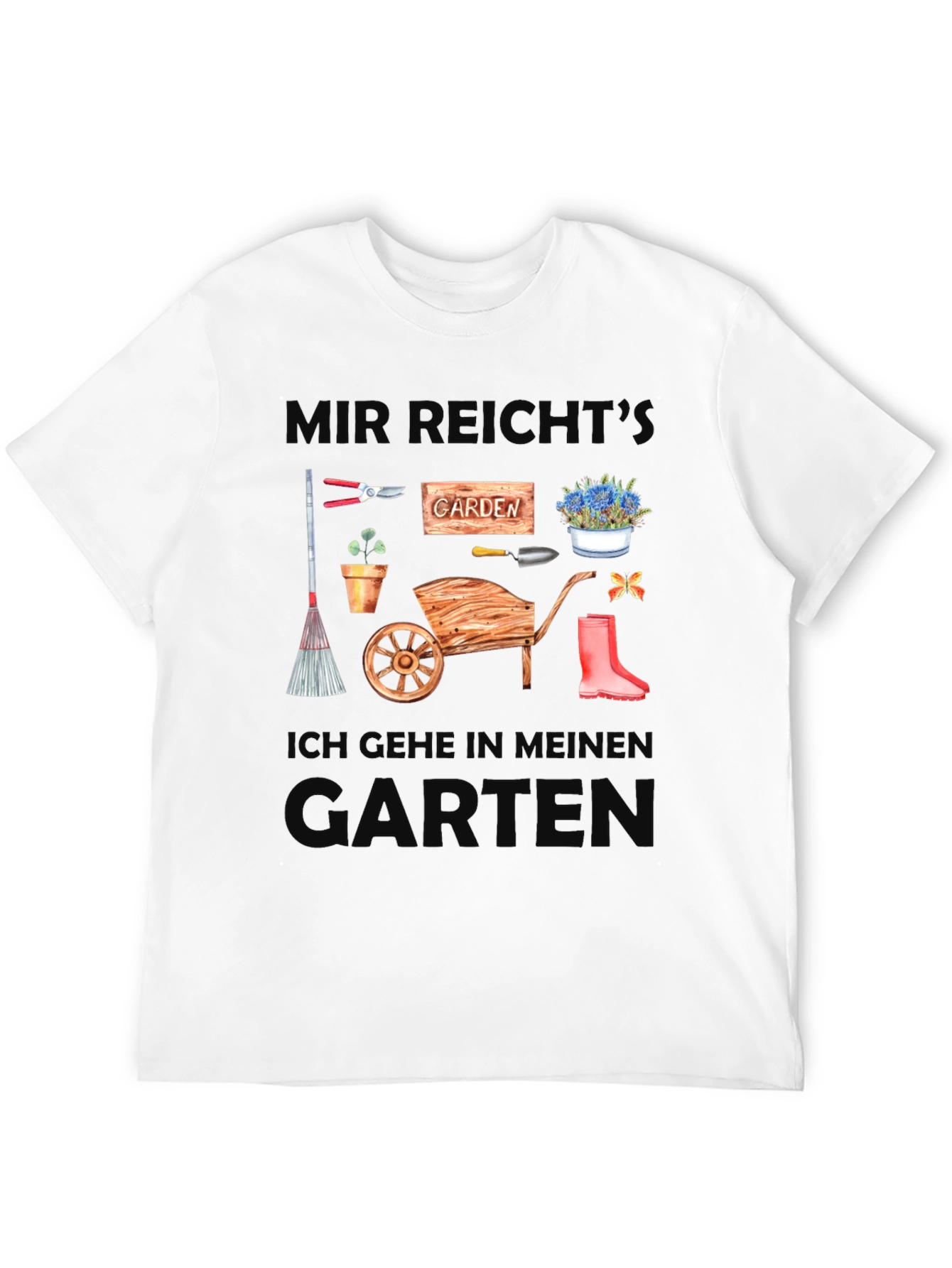 Black Gardener's Delight Tee view 12