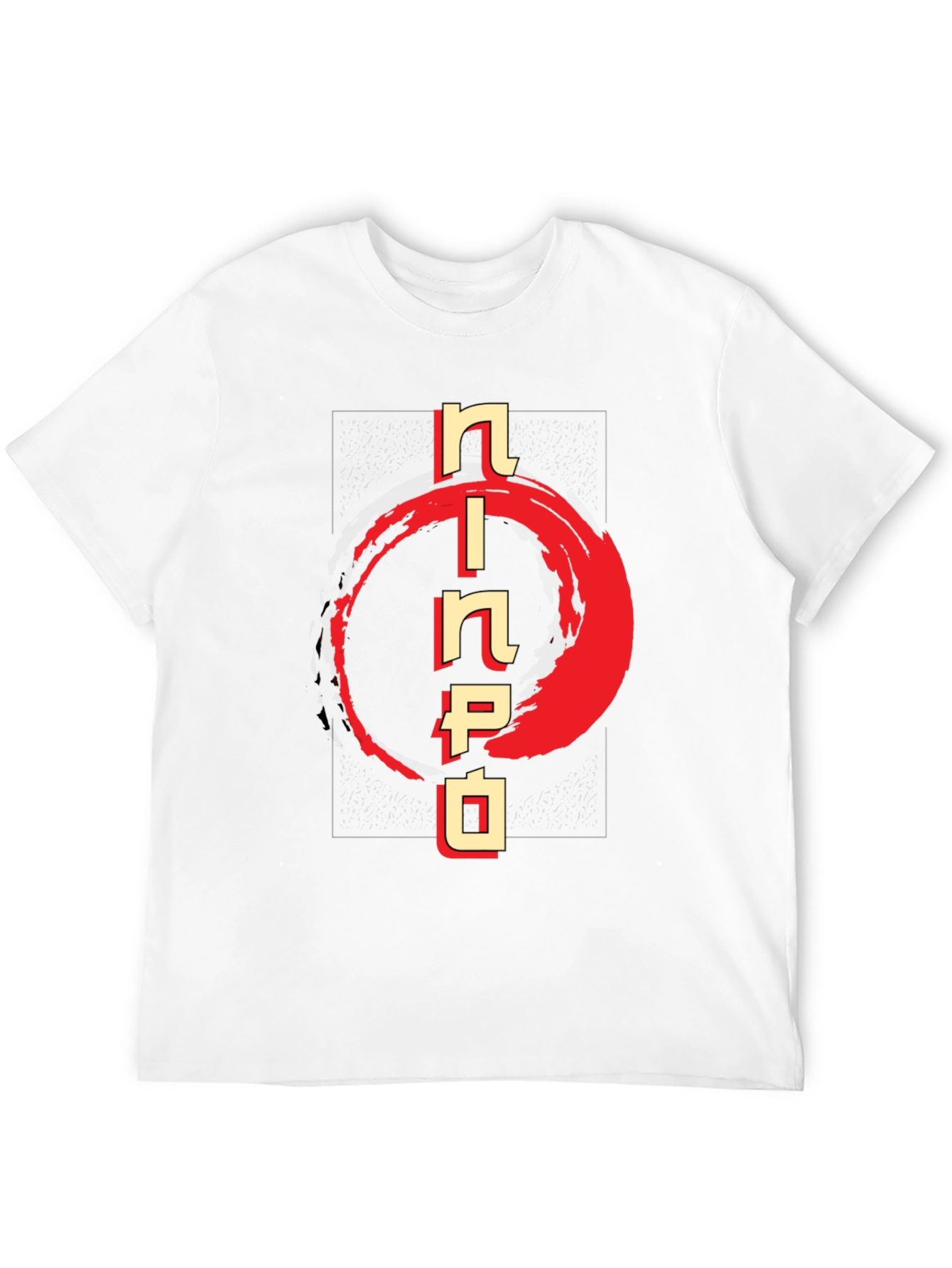 Black Ninja T-Shirt - Japanese Calligraphy Design view 12