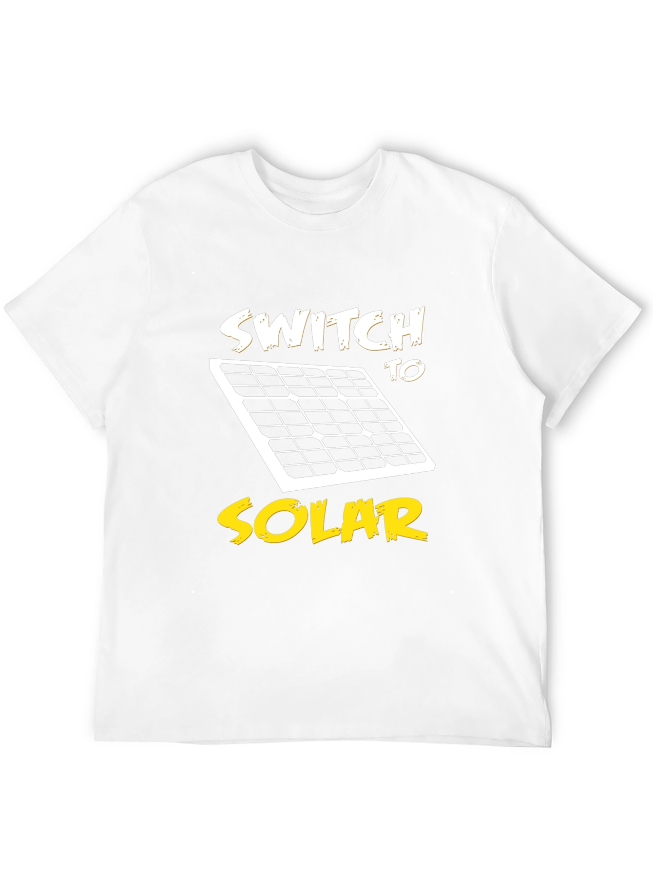 Black Switch to Solar Black T-Shirt - Eco-Friendly Energy view 12