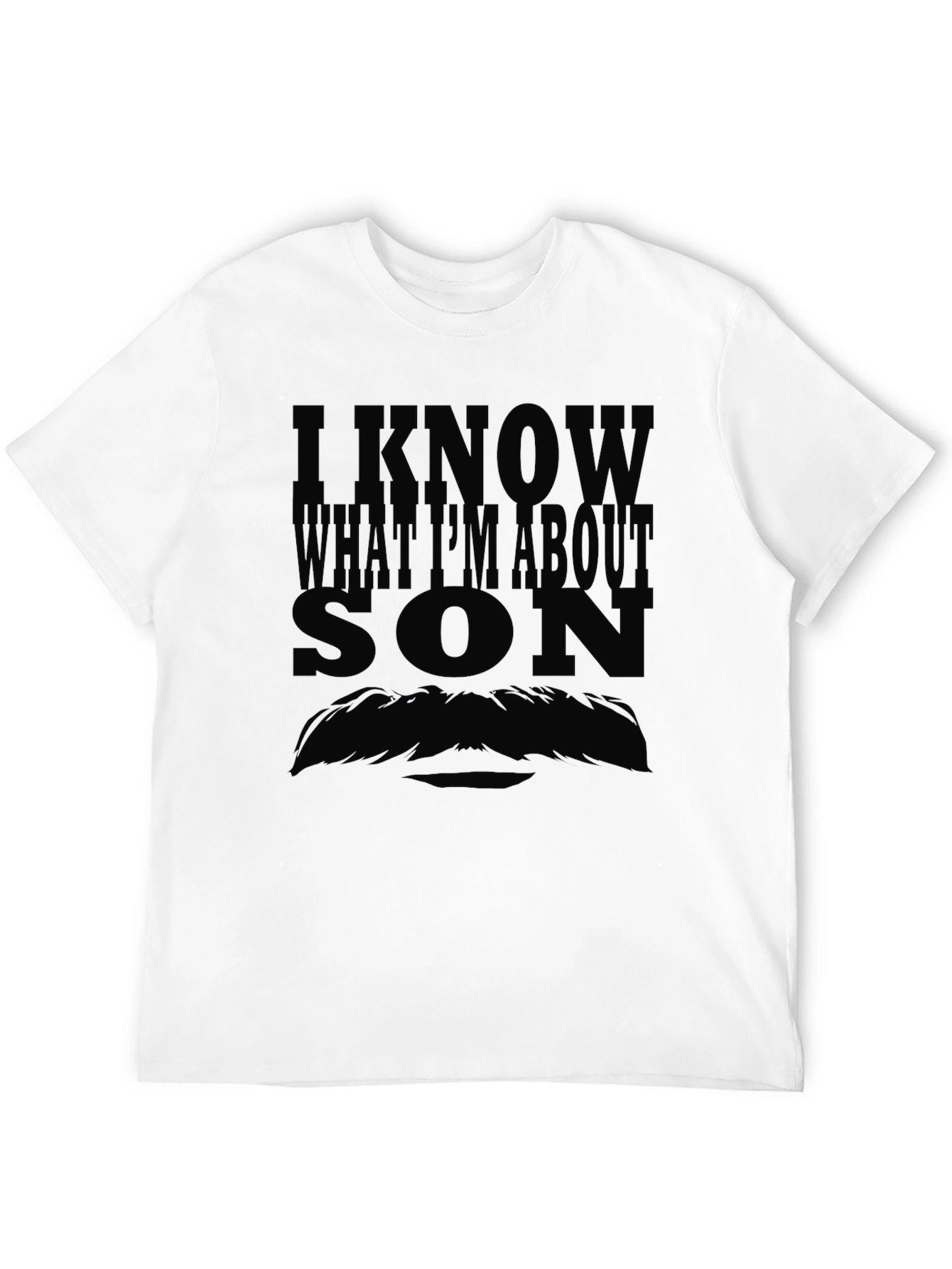 Black I Know What I'm About Son Graphic T-Shirt view 12
