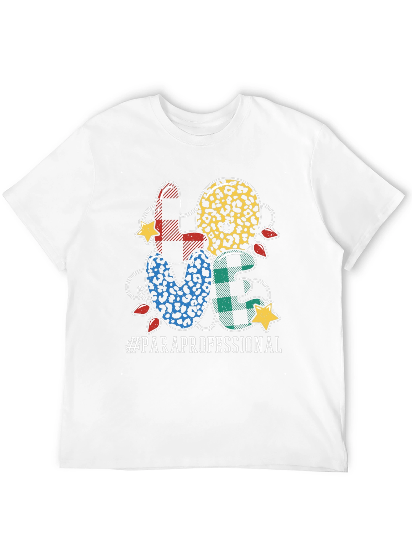 Black Paraprofessional Love T-Shirt view 12