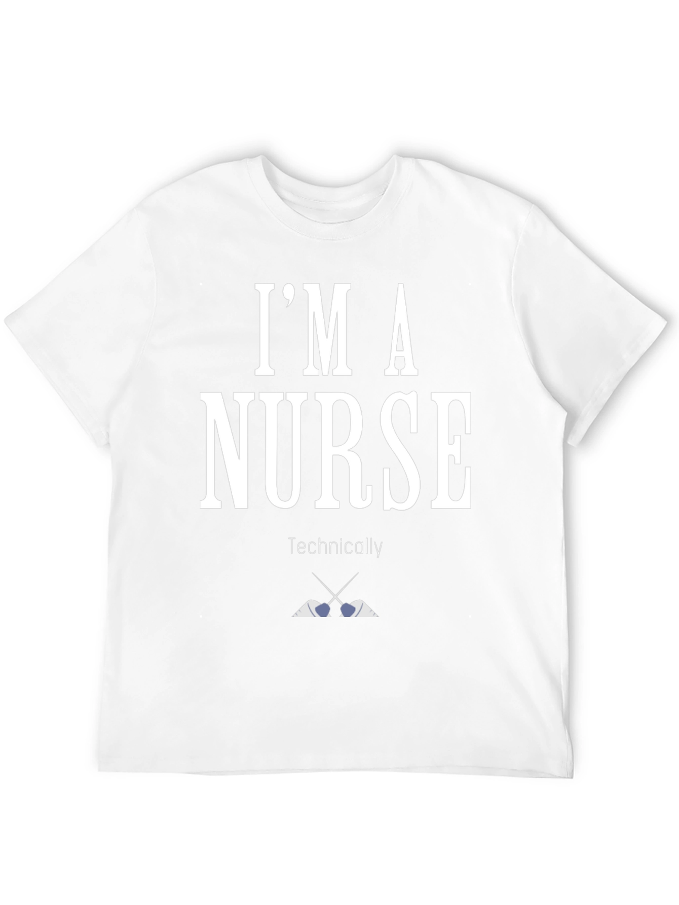 Black I'm A Nurse Technically T-Shirt Funny view 12