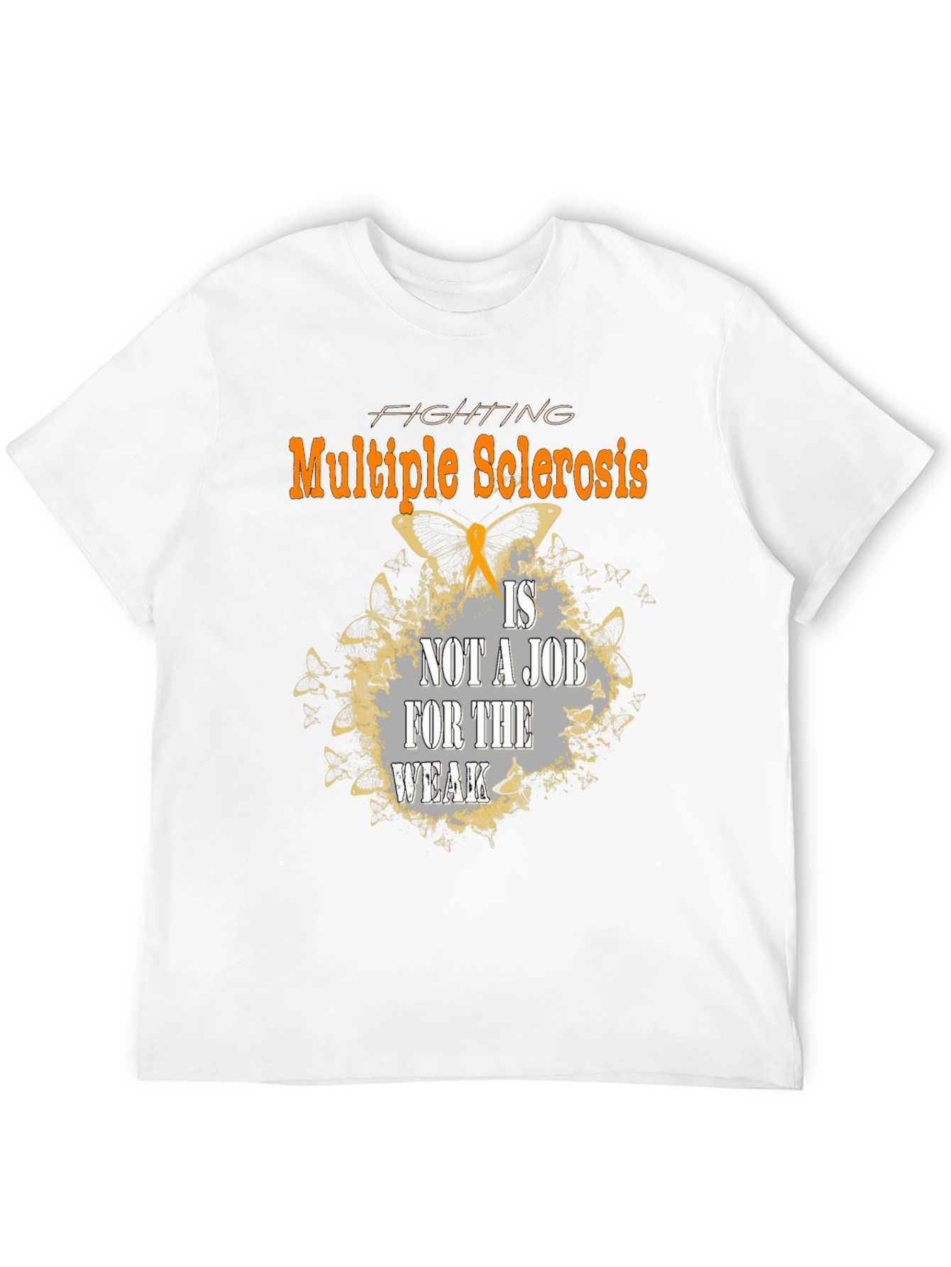 Black Multiple Sclerosis Awareness T-Shirt view 12