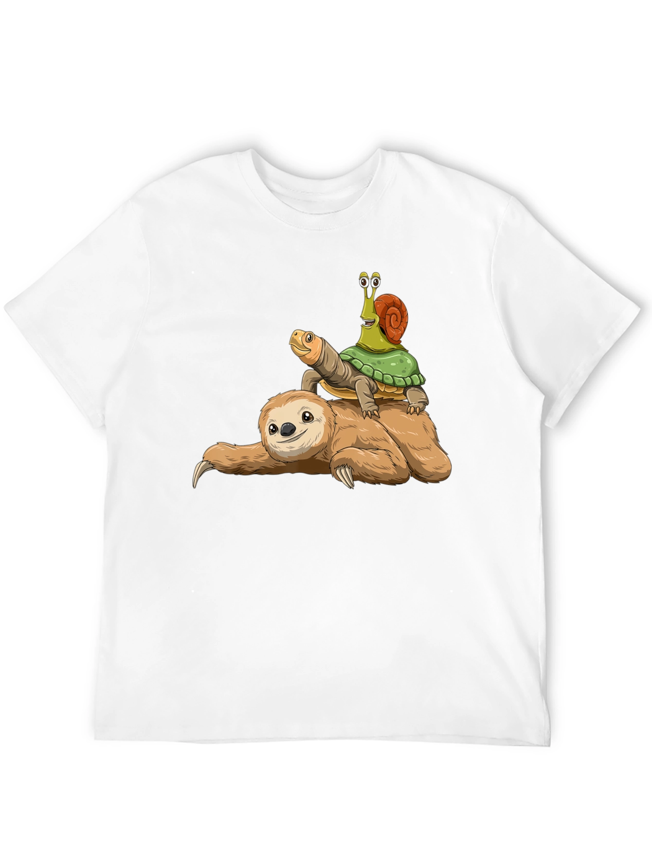 Black Sloth, Turtle, Snail T-Shirt - Slow Ride Funny Tee view 12