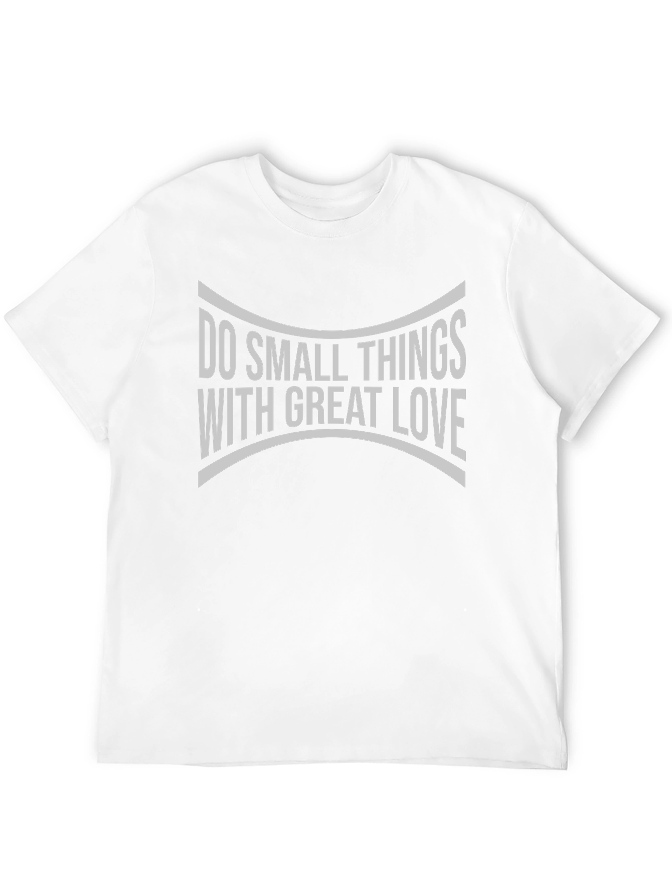 Black Do Small Things With Great Love Graphic Tee view 12