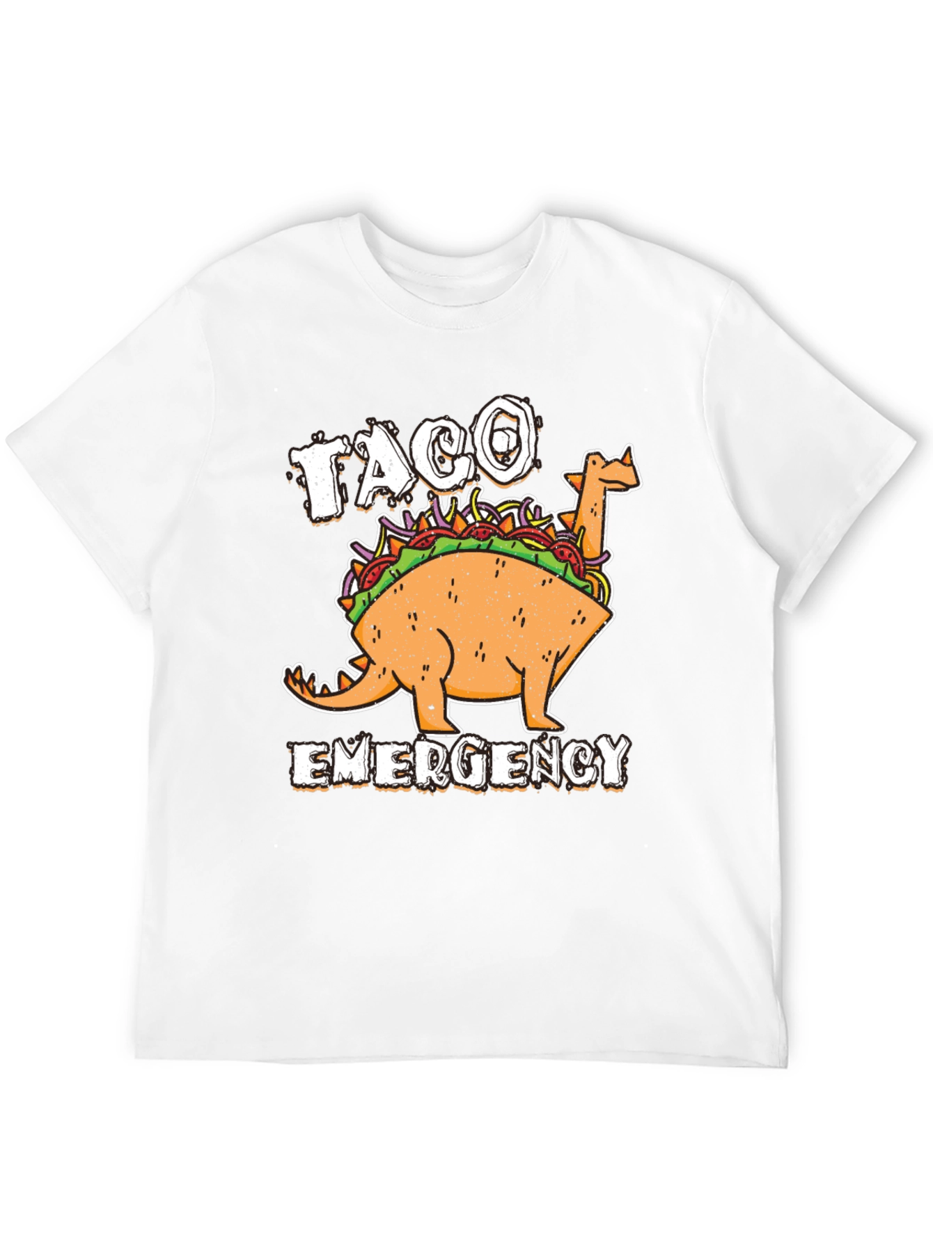Black Taco Emergency T-Shirt - Novelty Foodie Tee view 12