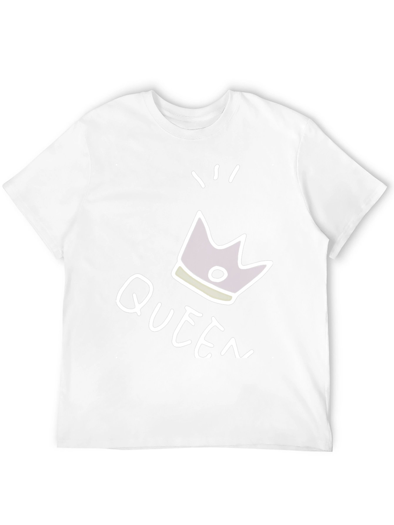 Black Queen Crown Graphic Black T-Shirt view 12