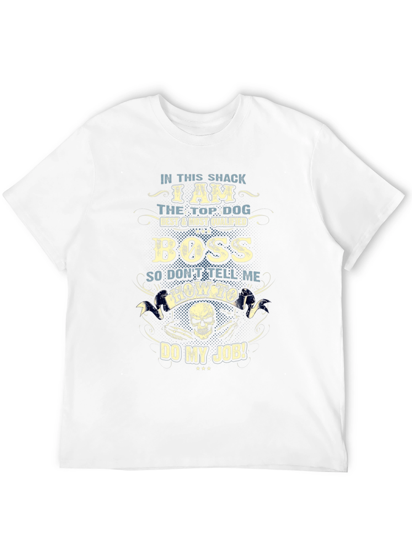 Black In This Shack I Am The Top Dog Men's T-Shirt view 12