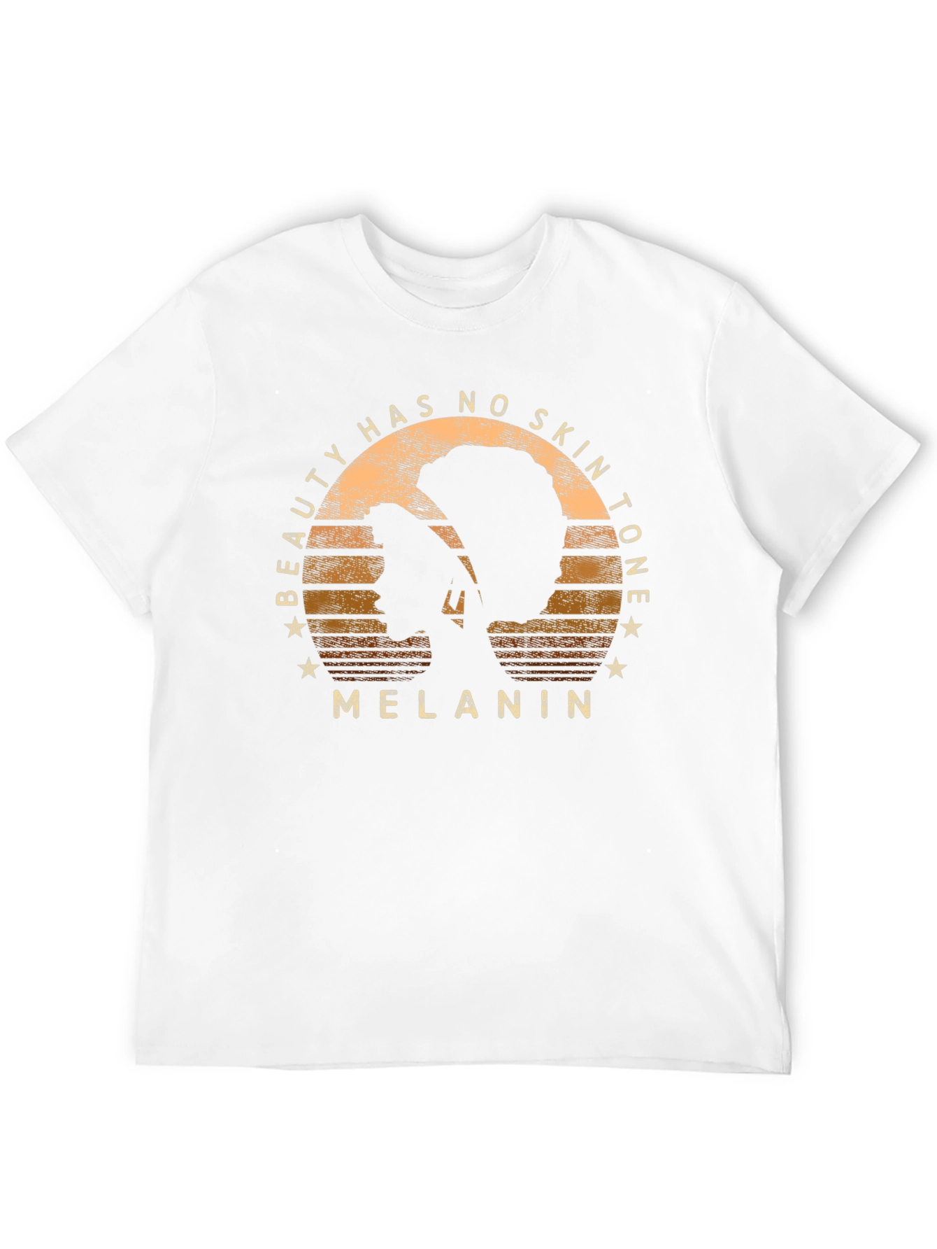 Black Beauty Has No Skin Tone Melanin T-Shirt view 12