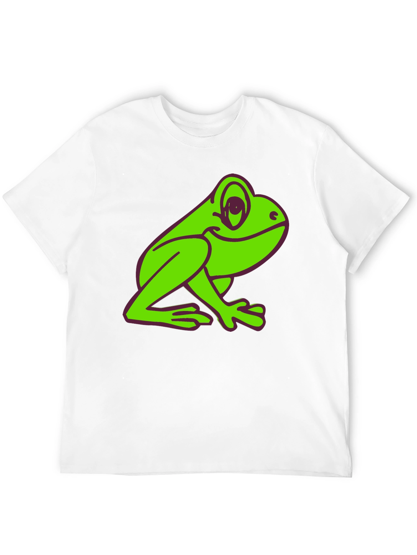 Black Fun Frog Graphic Tee - Black T-Shirt view 12