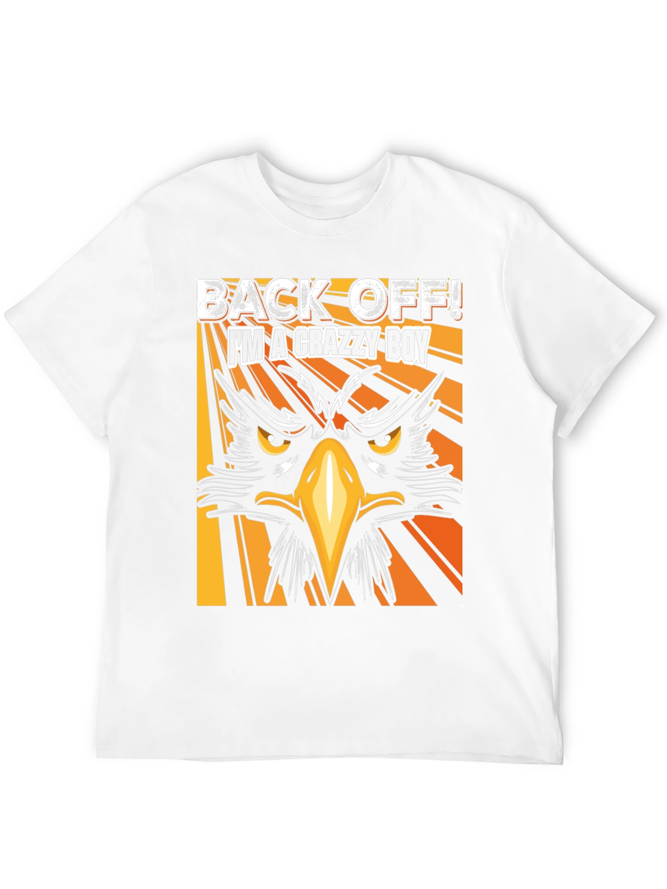 Black Crazy Boy Graphic T-Shirt - Black Tee view 12