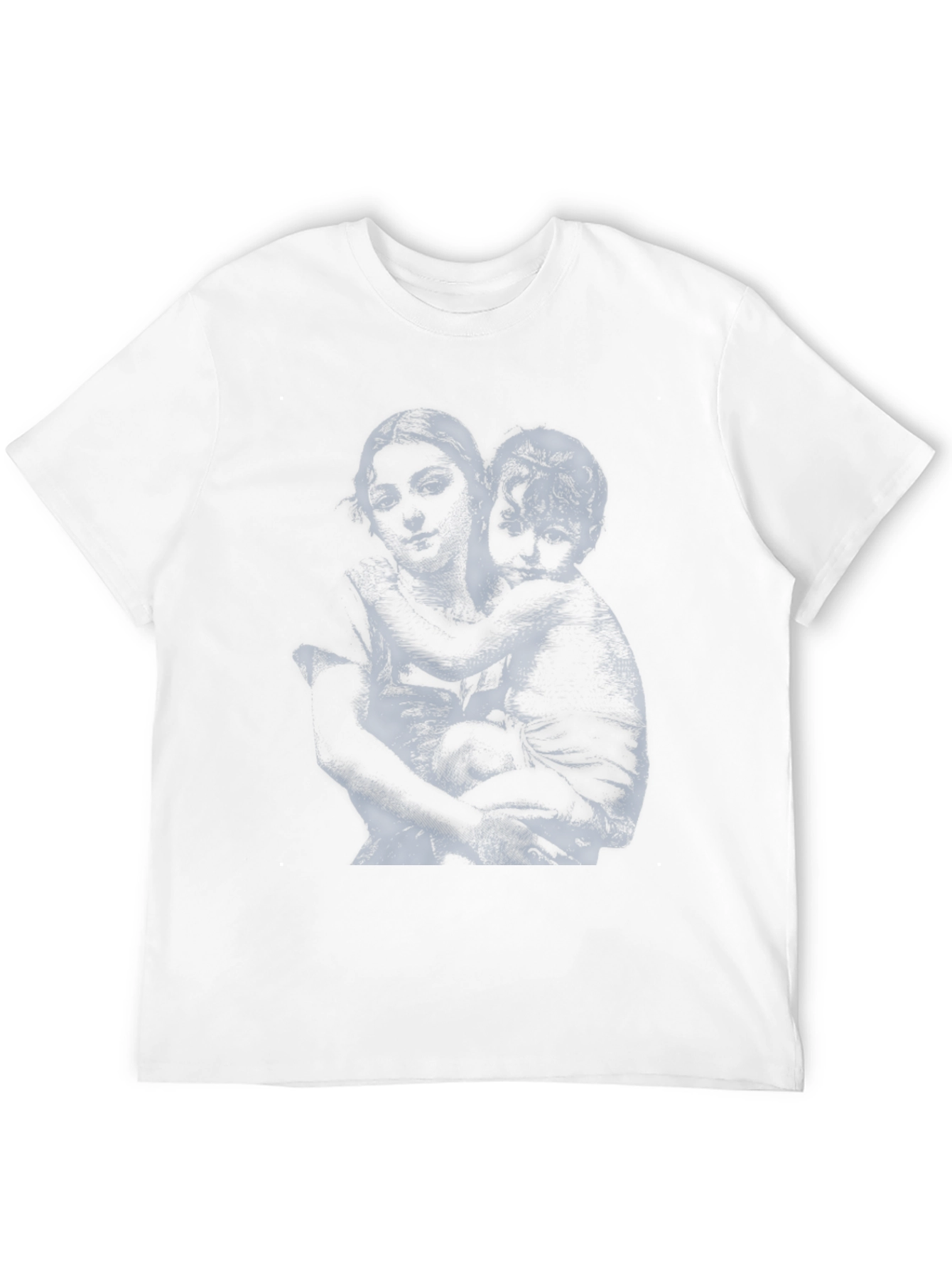 Black Graphic Print Crew Neck T-Shirt view 12