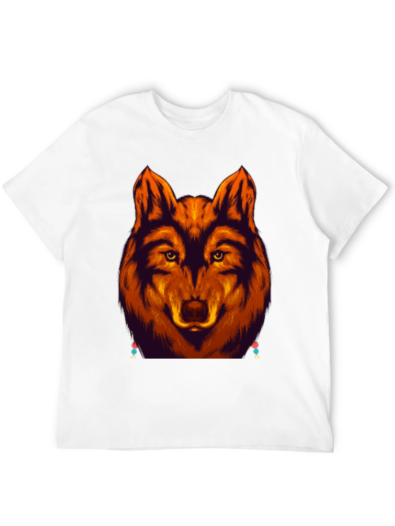 Wolf Graphic Tee - Bold Animal Design - 12