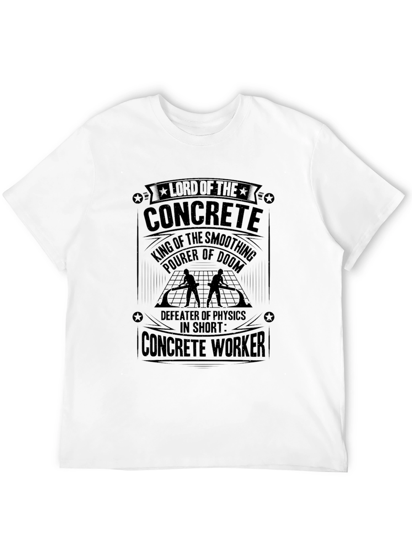 Black Lord of the Concrete T-Shirt view 12