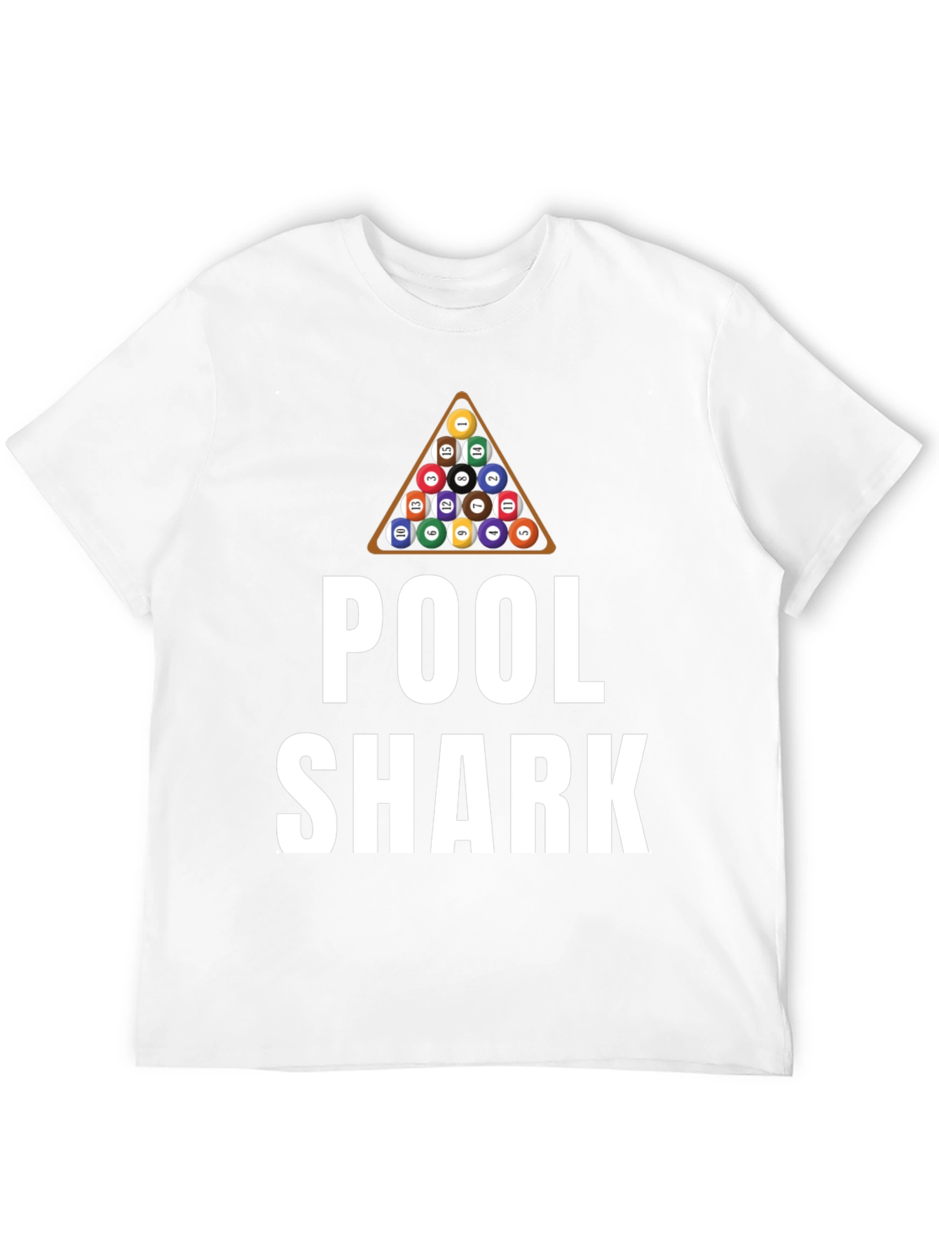 Pool Shark T-Shirt - Billiards Graphic Tee - 12