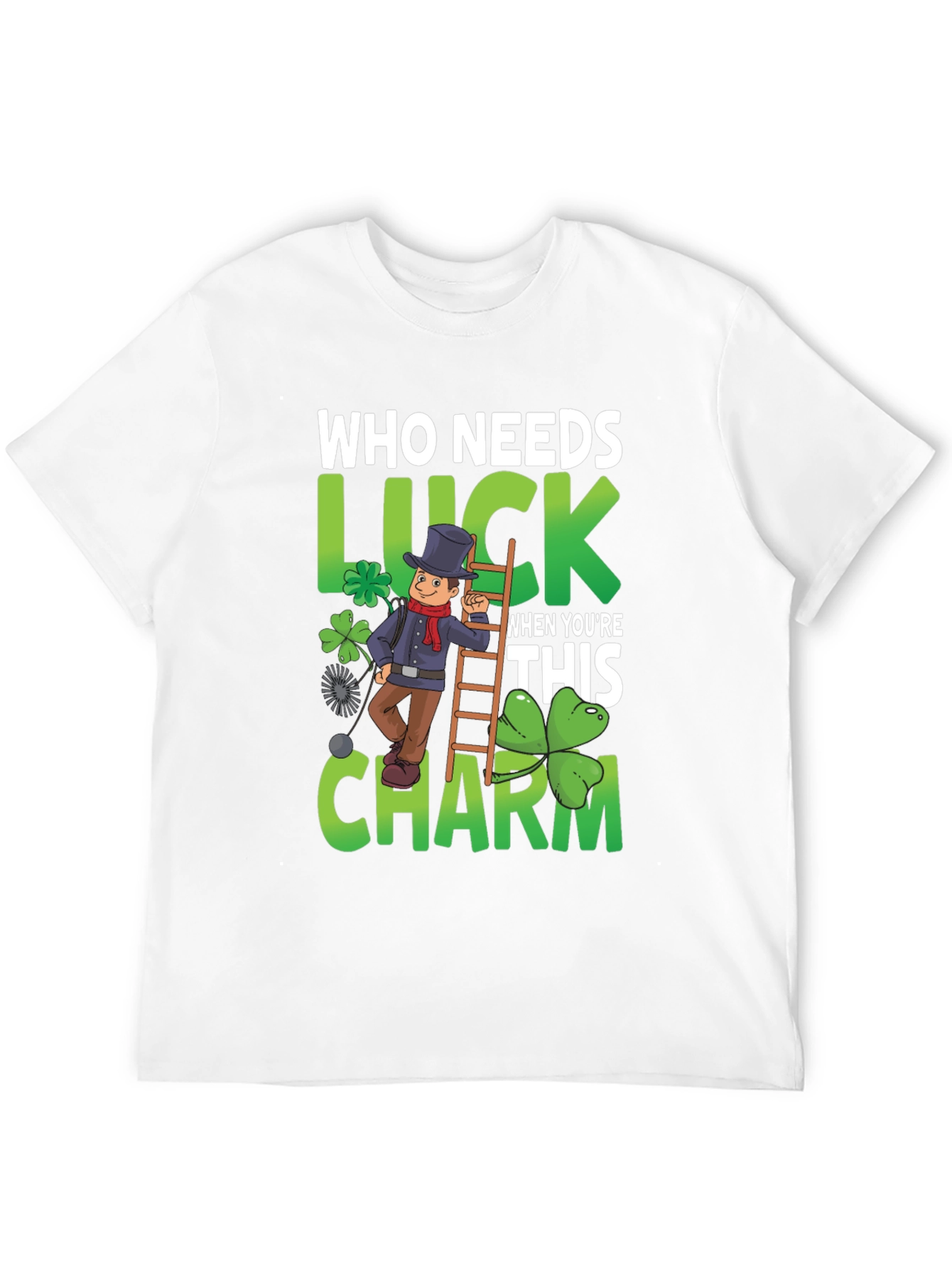 Lucky Charm Graphic T-Shirt - St. Patrick's Day - 12