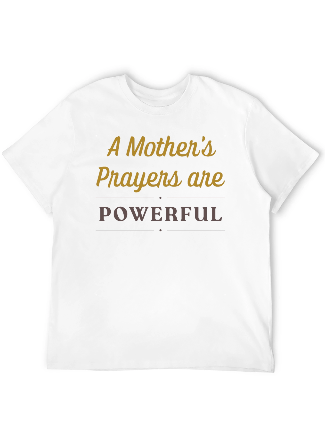 Black A Mother's Prayers Are Powerful T-Shirt view 12