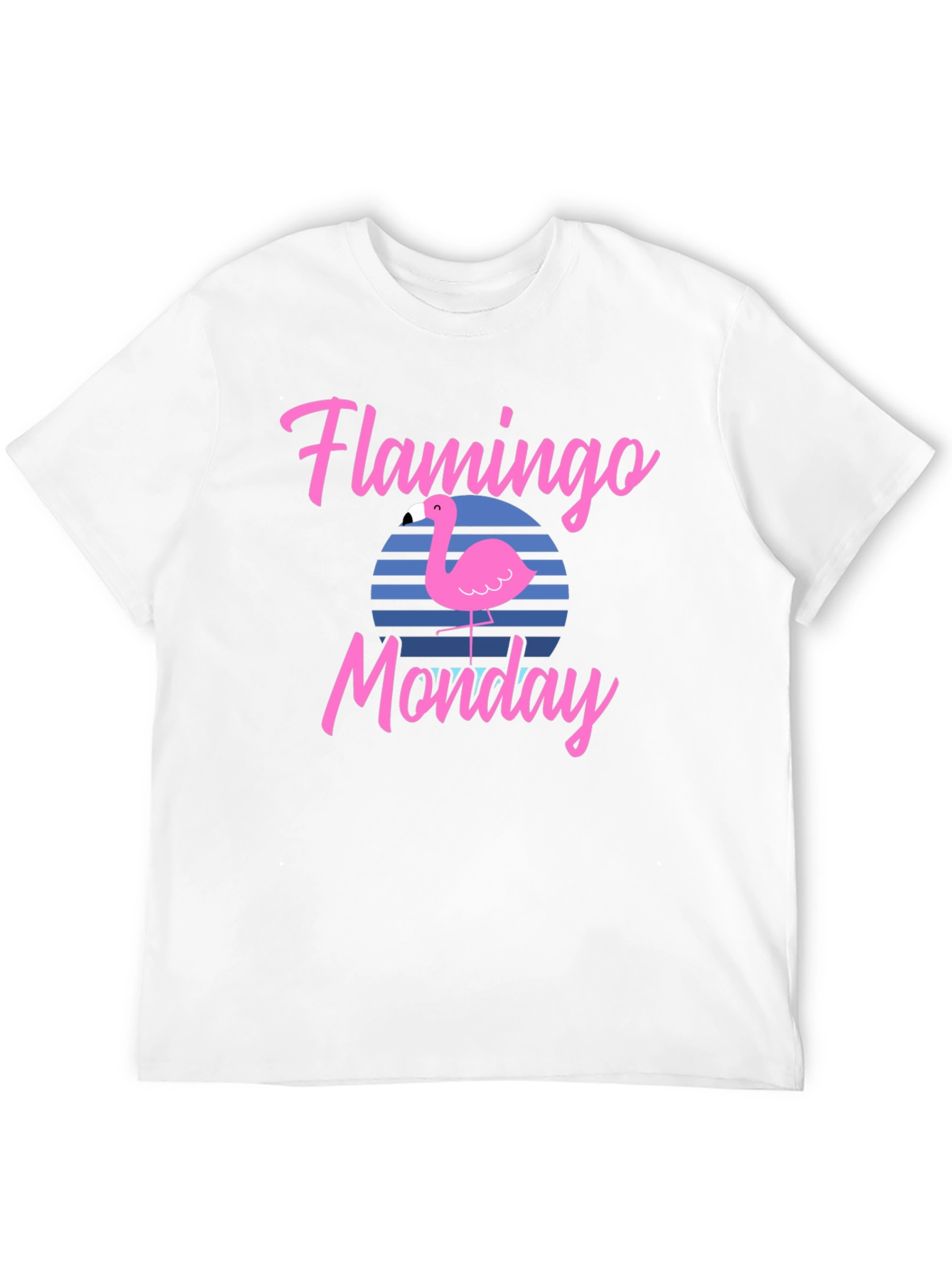 Black Flamingo Monday Graphic Tee view 12