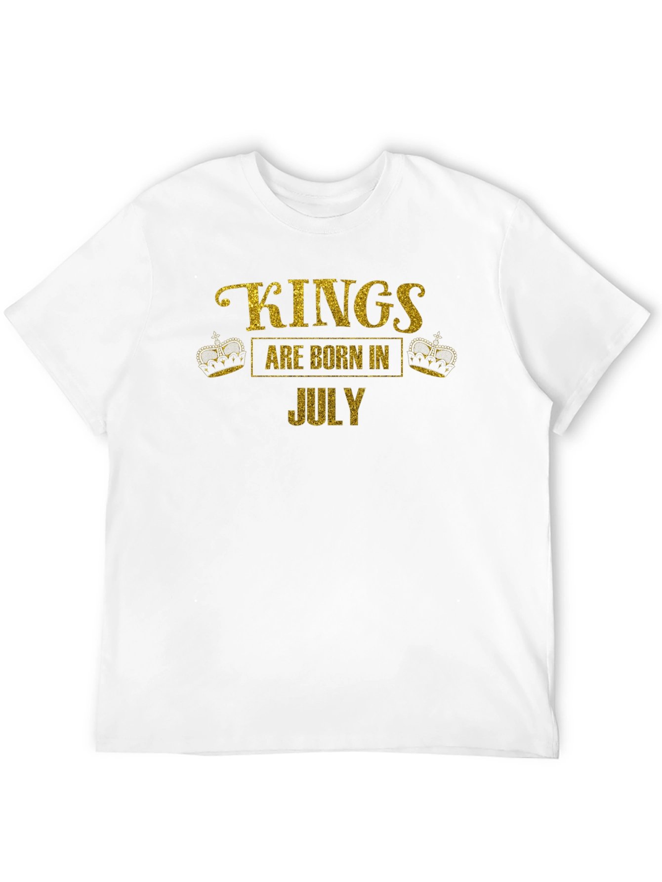 Black Kings Are Born in July Black T-Shirt view 12