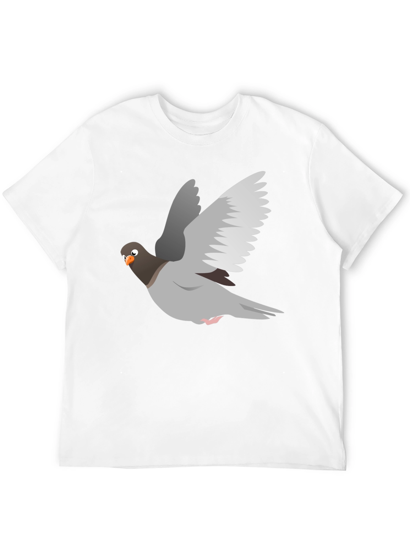 Black Pigeon Graphic Tee - Soft Cotton Blend view 12
