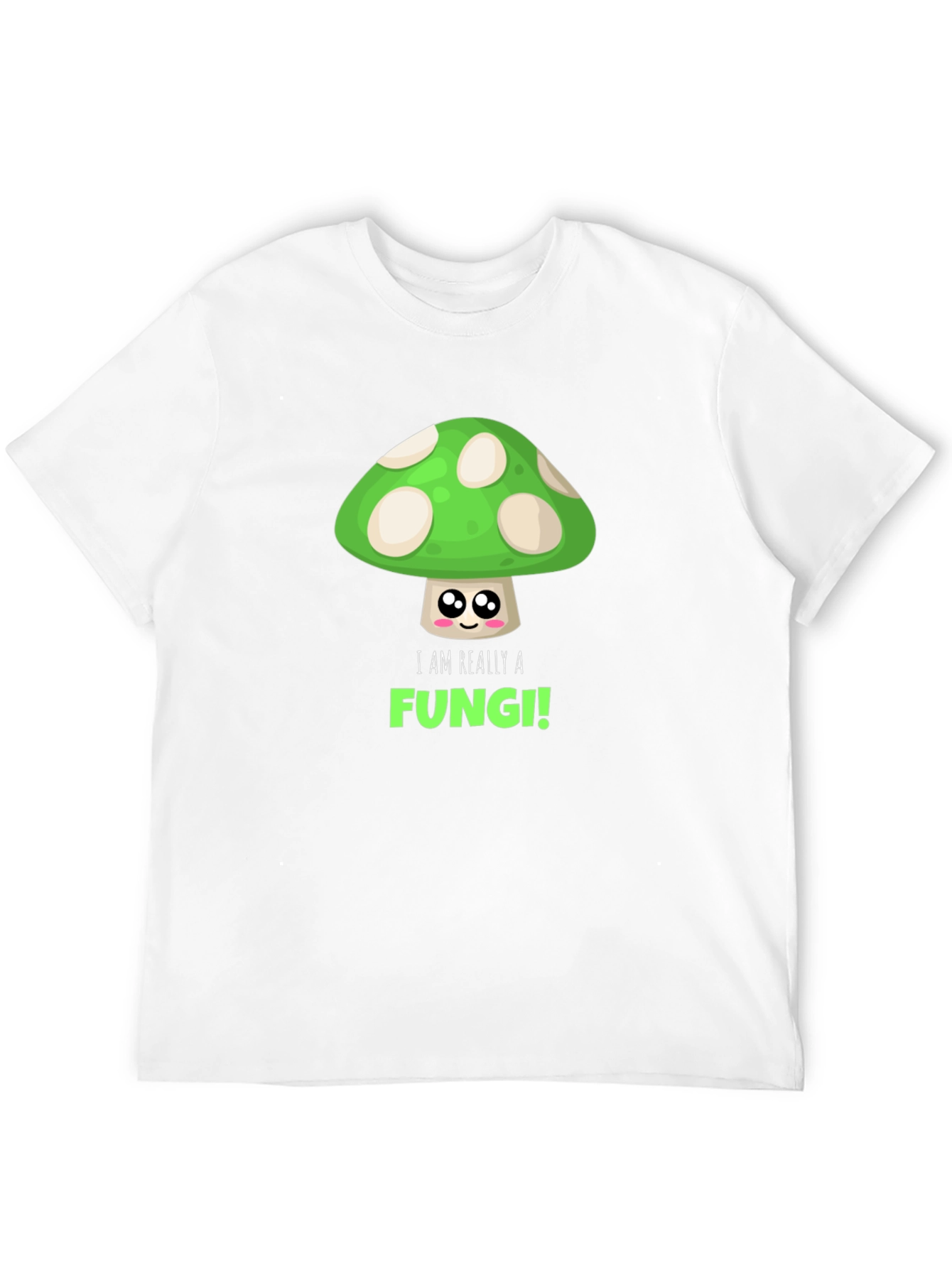 Black Funny Fungi T-Shirt -  Cute Mushroom Design view 12