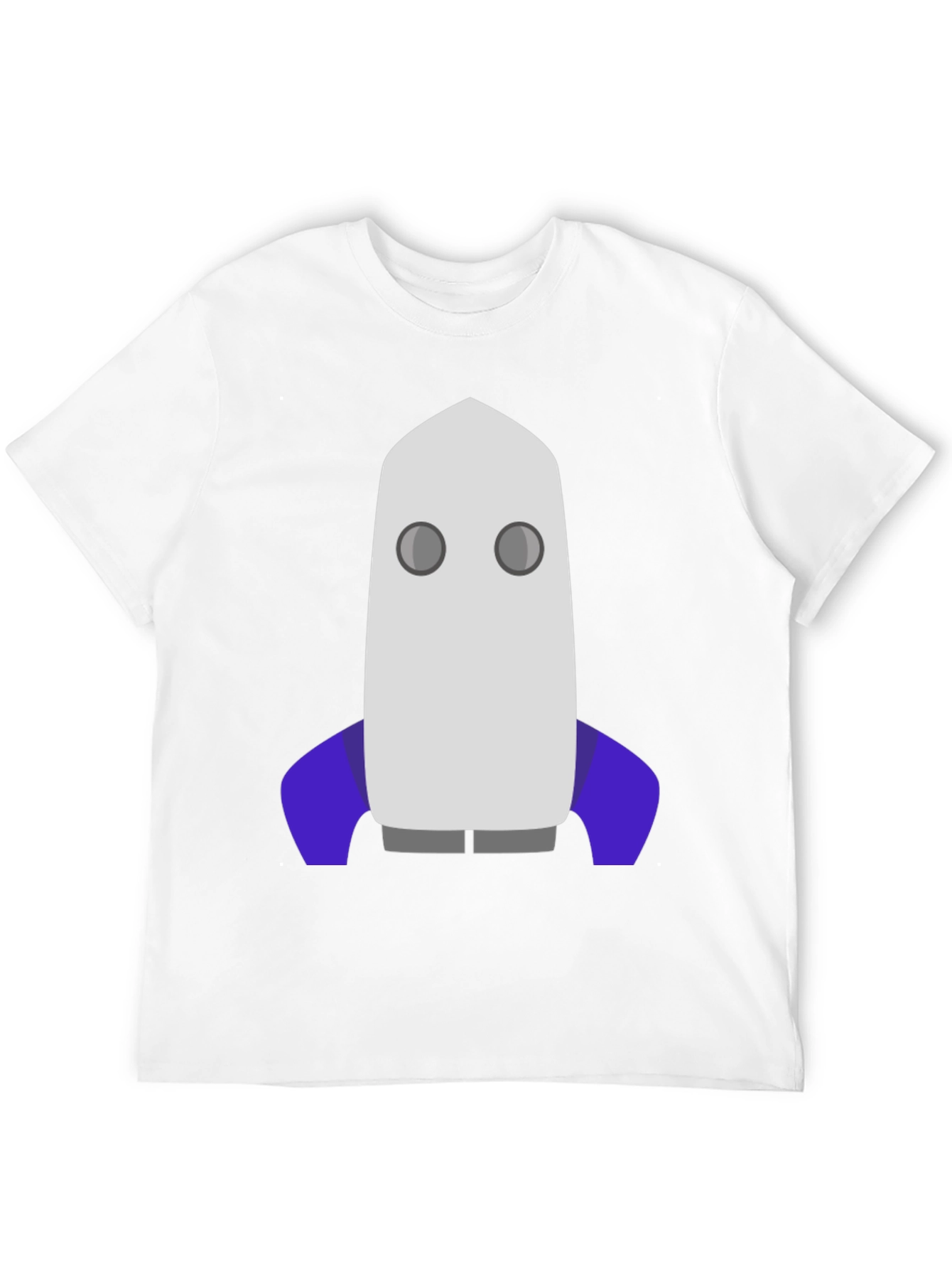 Black Rocket T-Shirt - Black Cotton Graphic Tee view 12