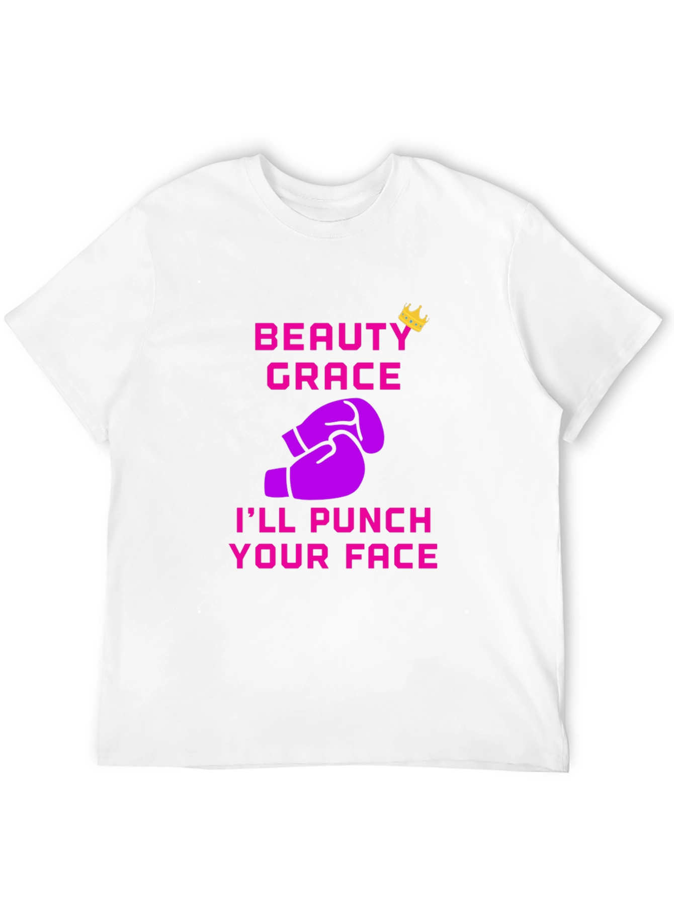 Black Beauty Grace Punch Your Face T-Shirt view 12