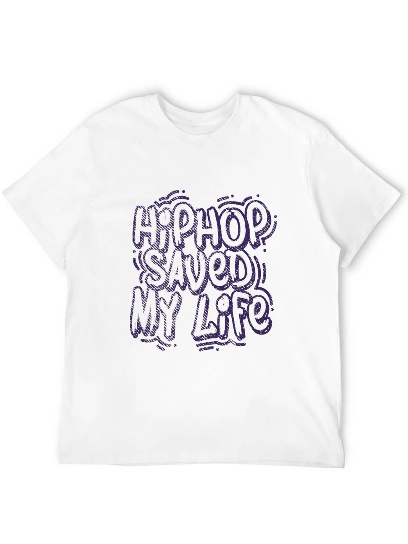 Black Hip Hop Saved My Life Graphic Tee view 12