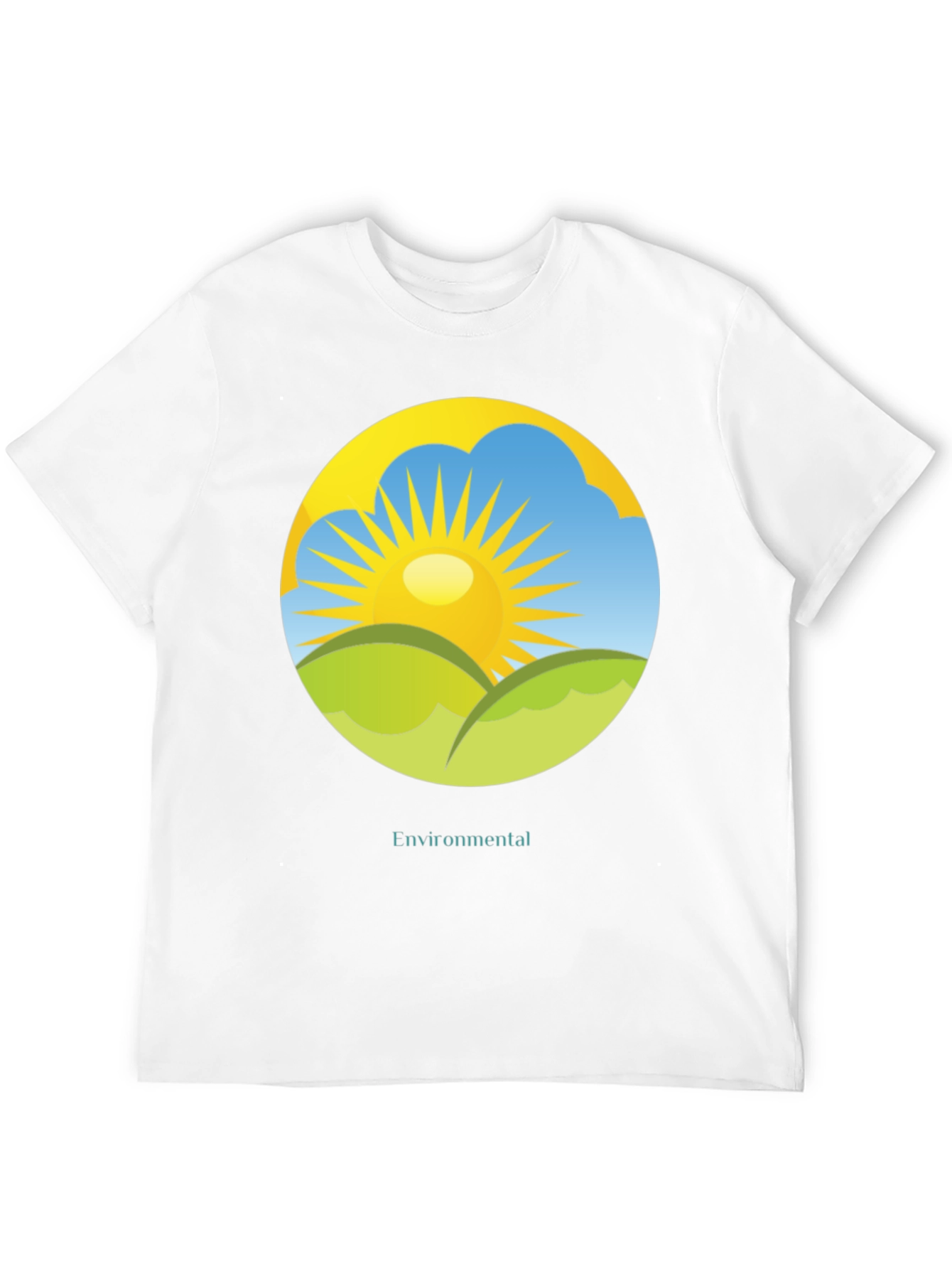 Black Environmental Graphic Tee -  Nature Inspired Design view 12