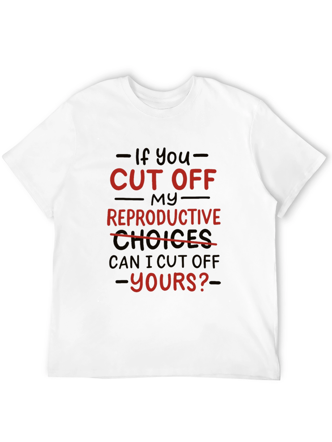 Black Reproductive Rights Graphic T-Shirt view 12