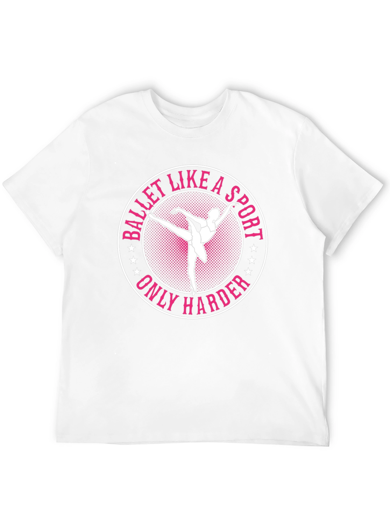 Black Ballet Like a Sport Only Harder Graphic Tee view 12