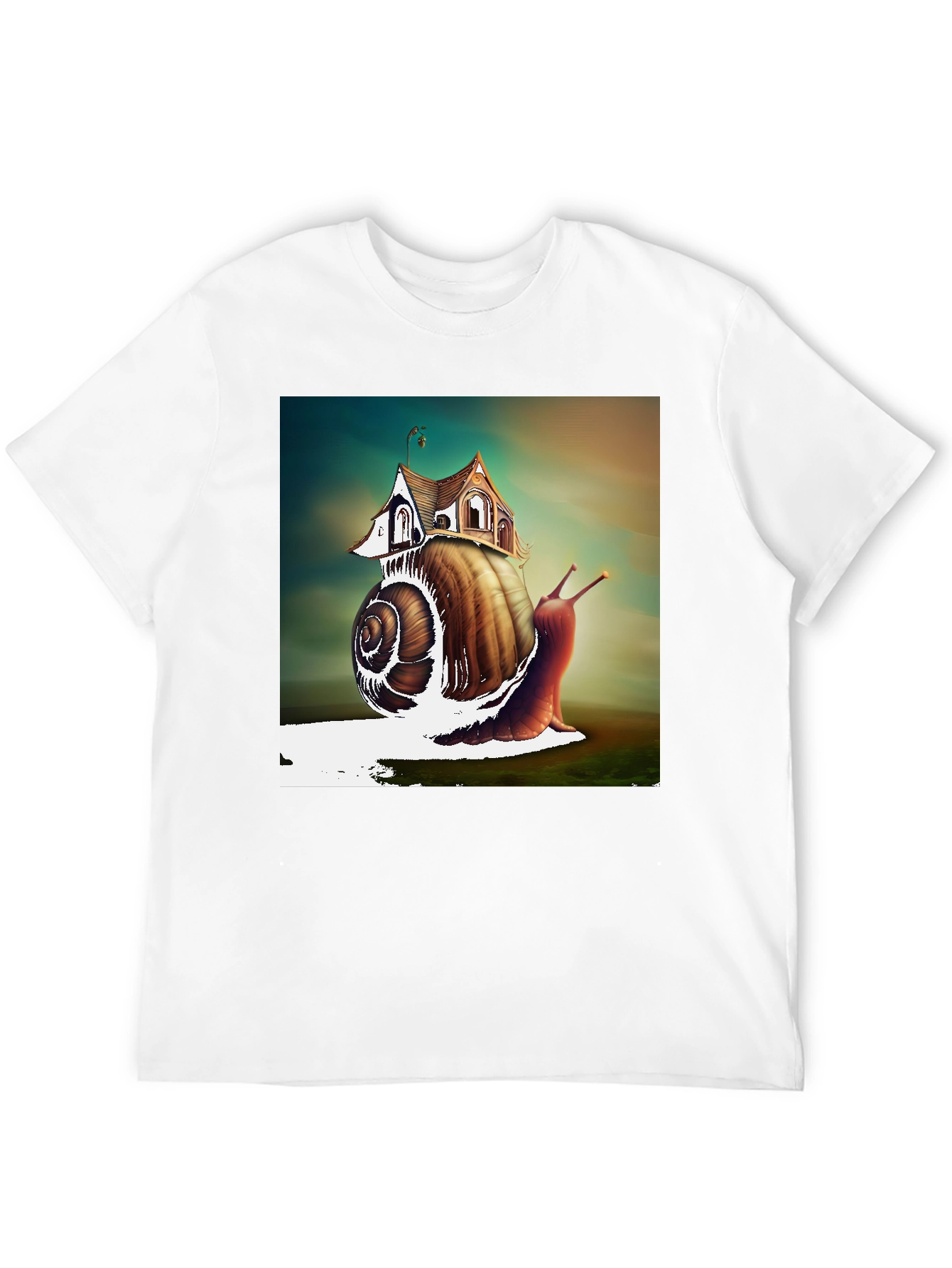 Black Snail House Graphic Tee - Unique Design view 12