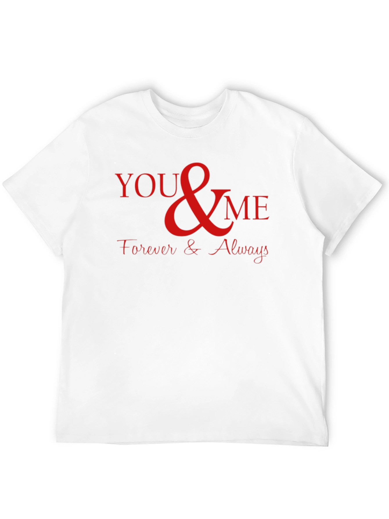 Black You & Me Forever Graphic T-Shirt - Black view 12