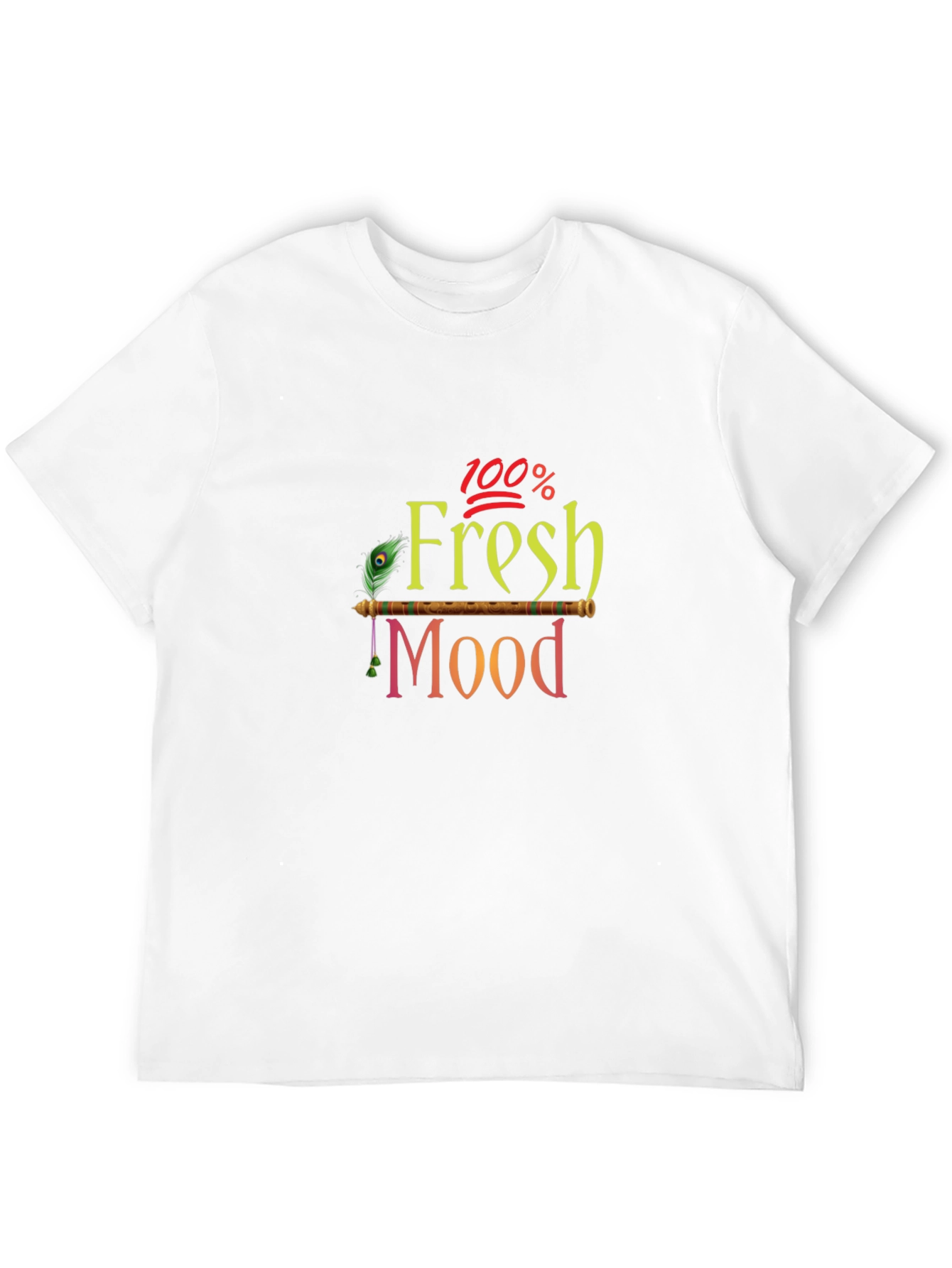 Black 100% Fresh Mood Black Graphic Tee view 12
