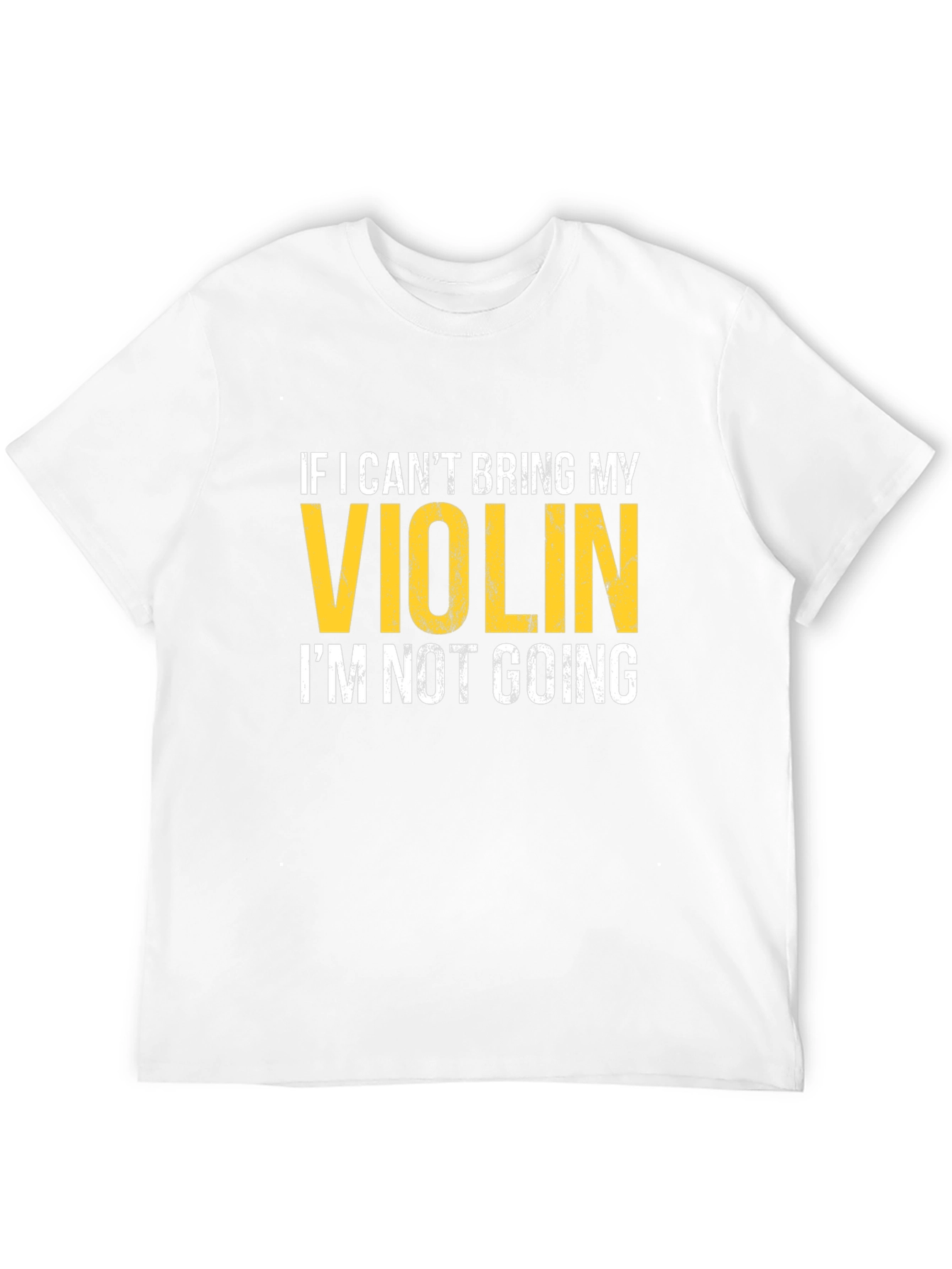 Black Violin Lover's T-Shirt: If I Can't Bring My Violin view 12