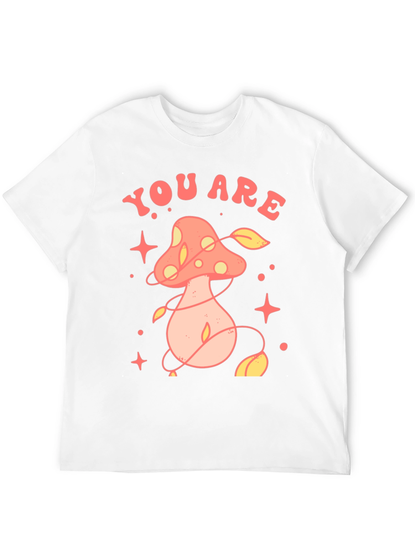 Black You Are Magic Mushroom Graphic Tee view 12