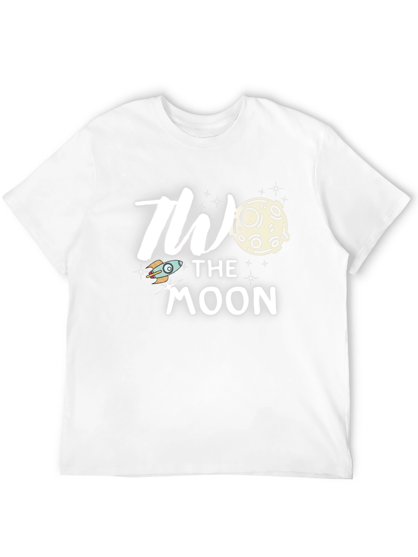 Black To the Moon Graphic Tee, Trendy Black T-Shirt view 12