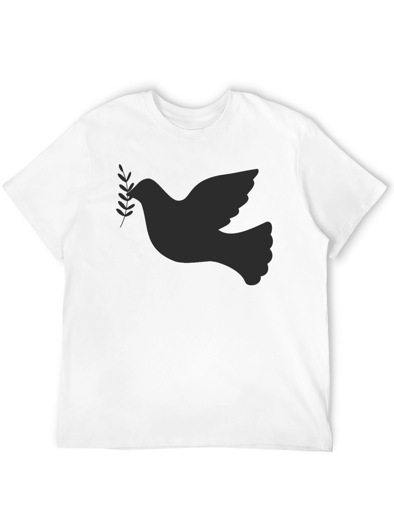 Black Peace Dove Graphic Tee - Stylish Comfort view 12