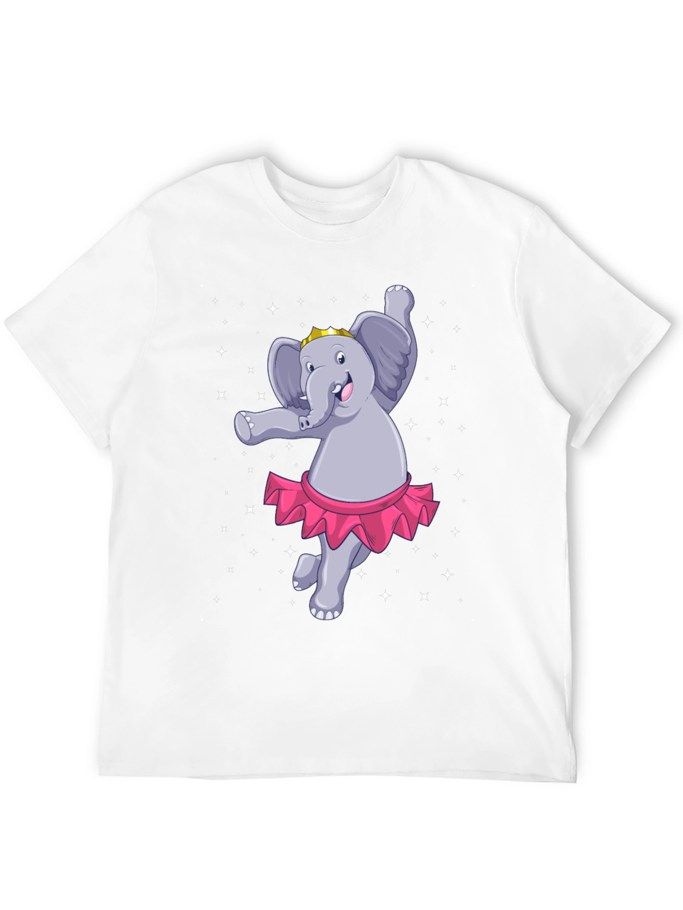 Black Dancing Elephant T-Shirt: Cute Cartoon Design view 12