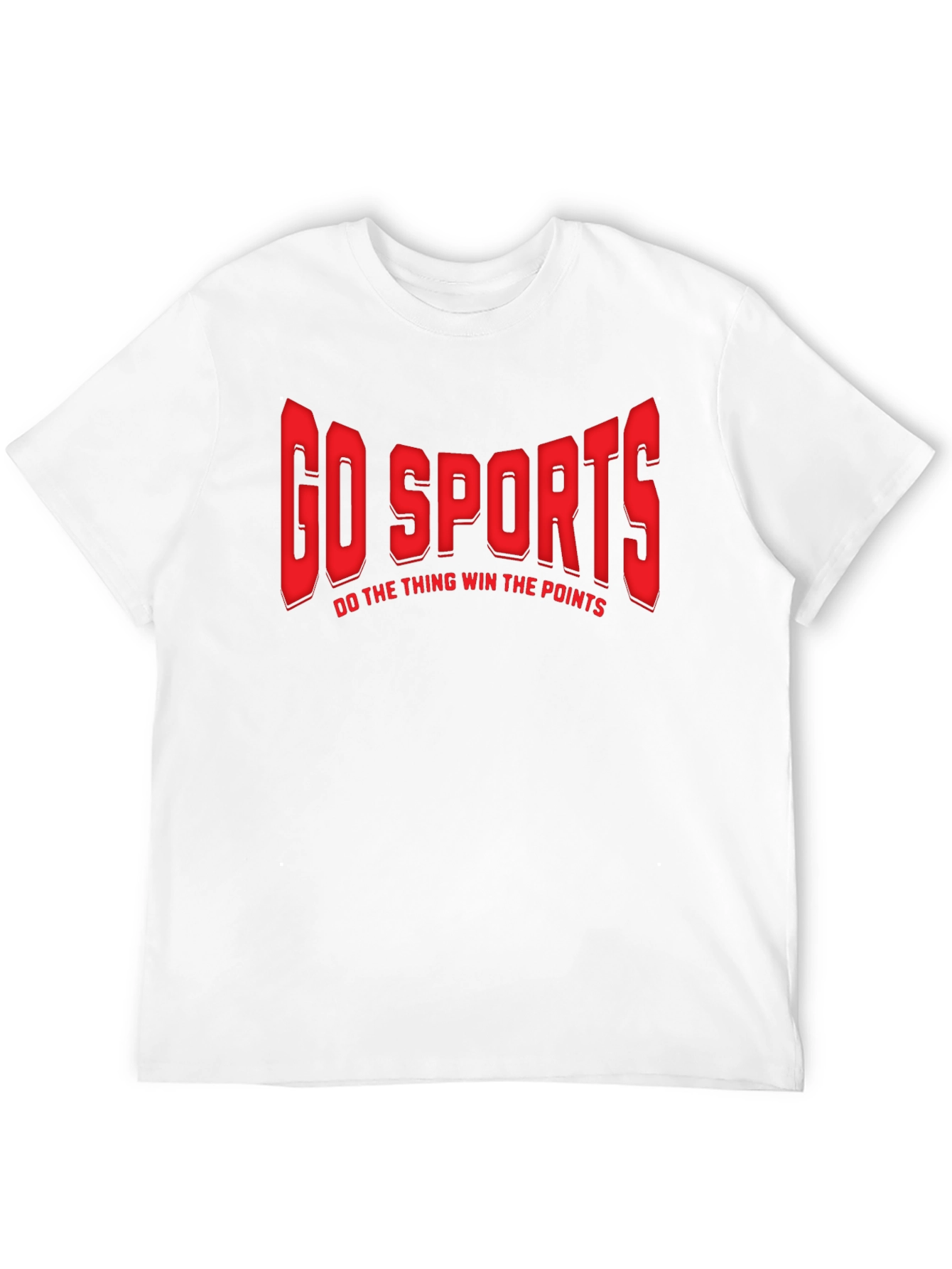 Black Go Sports Graphic T-Shirt - Funny Slogan Tee view 12