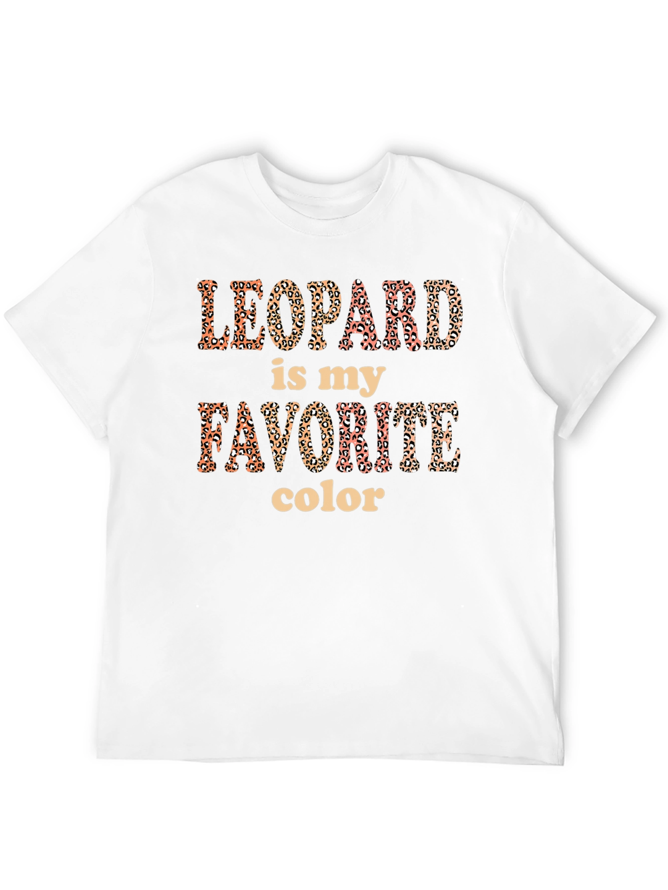 Black Leopard is My Favorite Color T-Shirt view 12