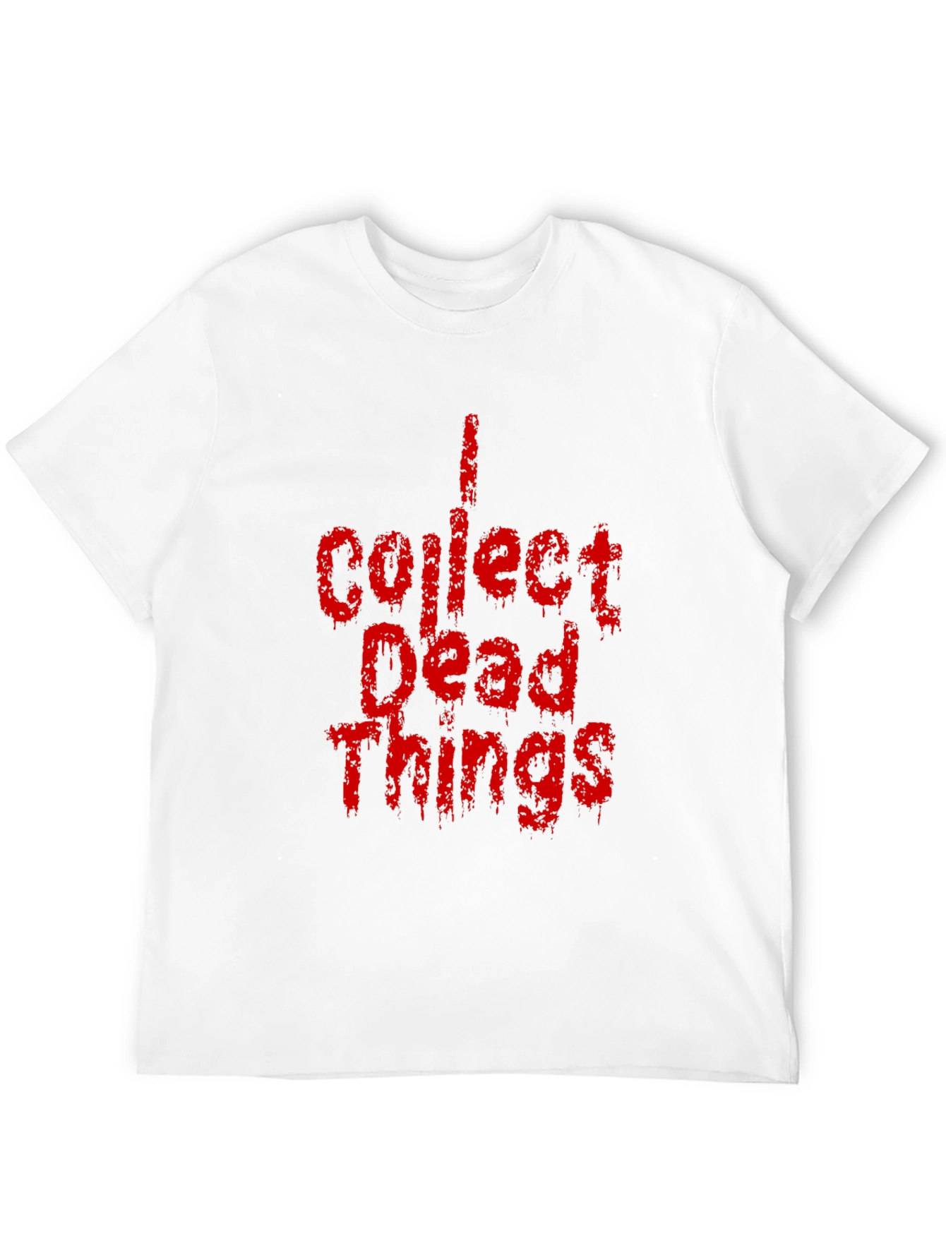 Black I Collect Dead Things Graphic Tee - Black view 12