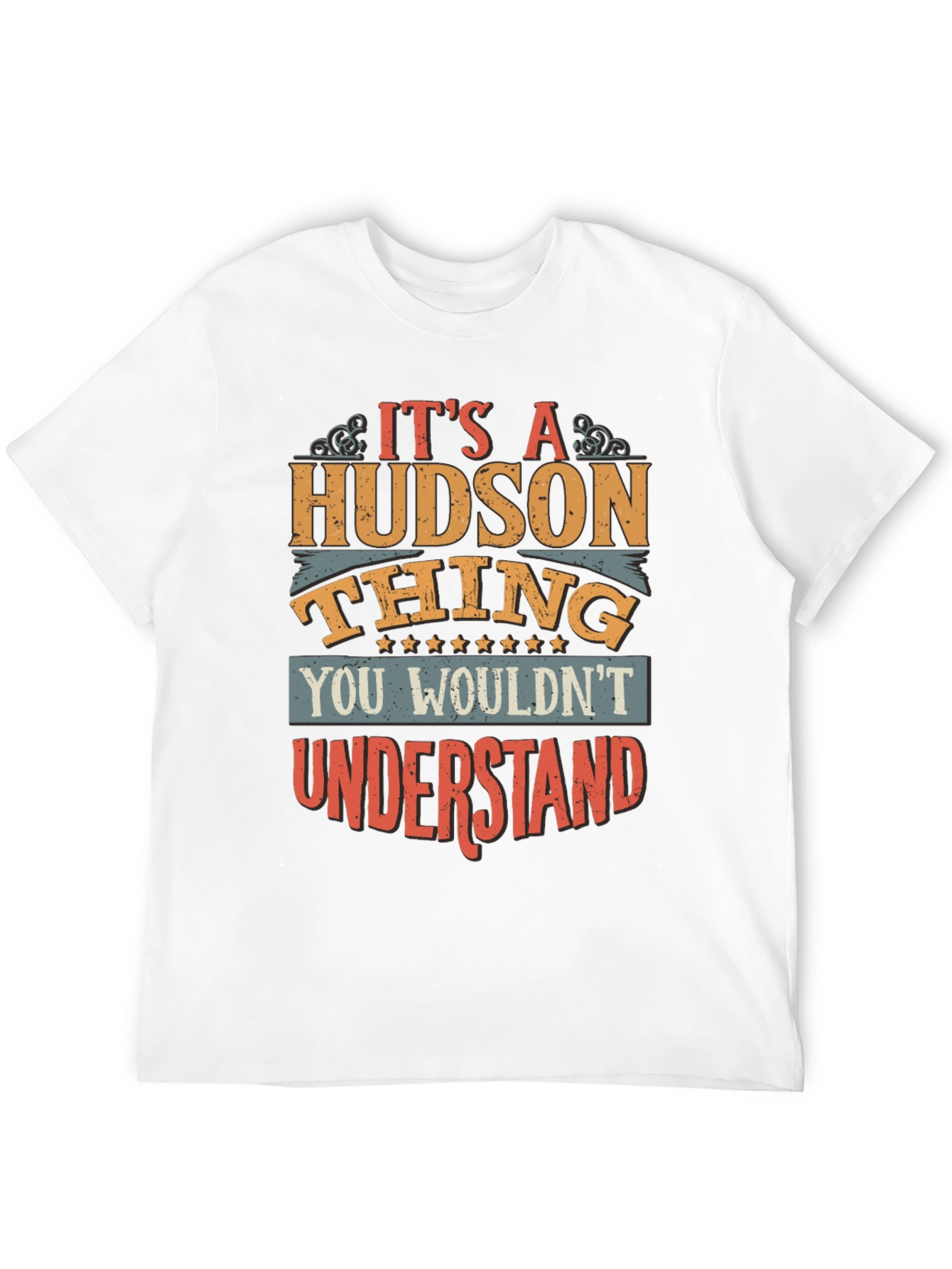 Black Hudson Thing T-Shirt - Funny Novelty Gift Tee view 12