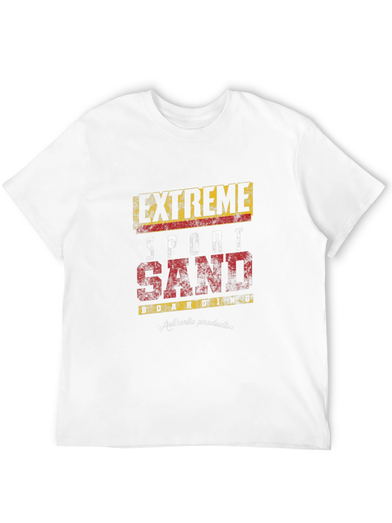 Black Extreme Sport Sand Boarding Graphic T-Shirt view 12