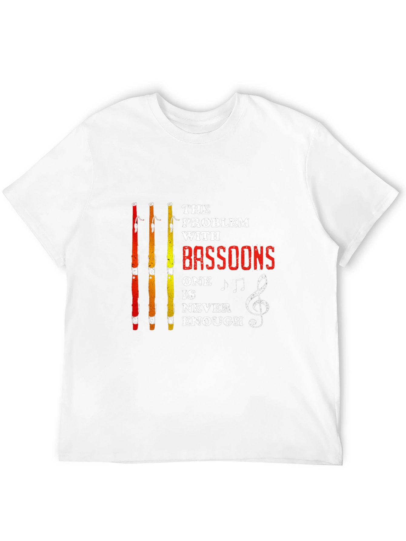 Black Bassoon Lover T-Shirt - Funny Music Band Tee view 12