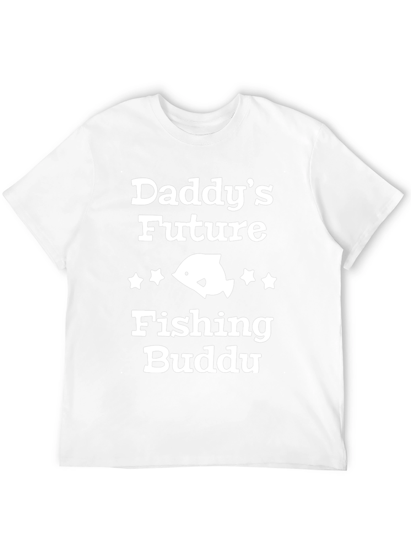 Black Daddy's Future Fishing Buddy T-Shirt view 12